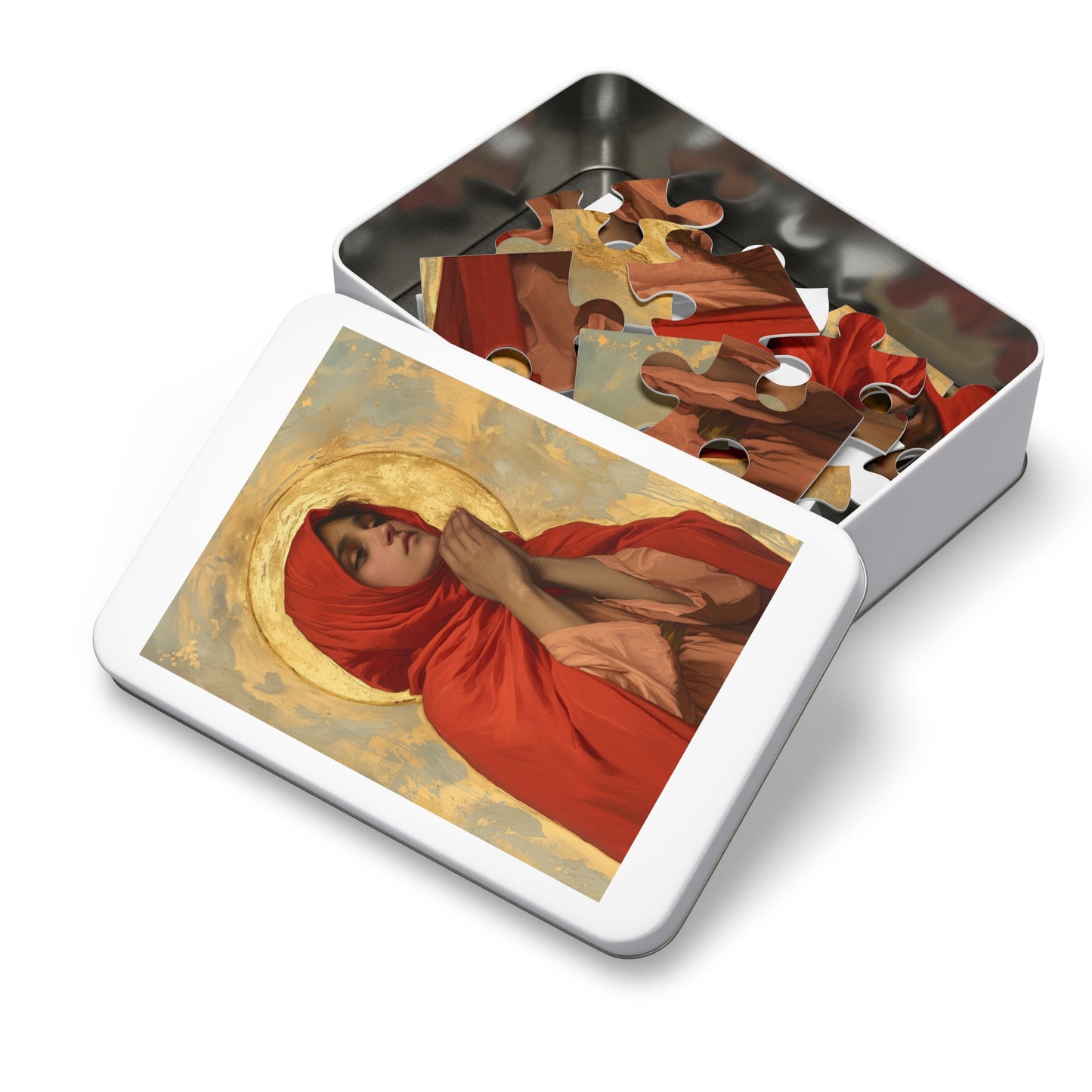 Saint Laura of Cordoba - Puzzle and Keepsake Tin - Religious (30, 110, 252, 500,1000) - Religious Puzzle - Gifts Catholic