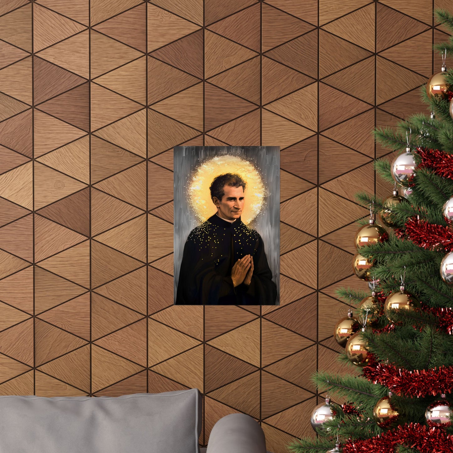 Saint John Bosco / Don Bosco  - Sanctified Souls Print - Multiple Sizes - Premium Matte Vertical Posters
