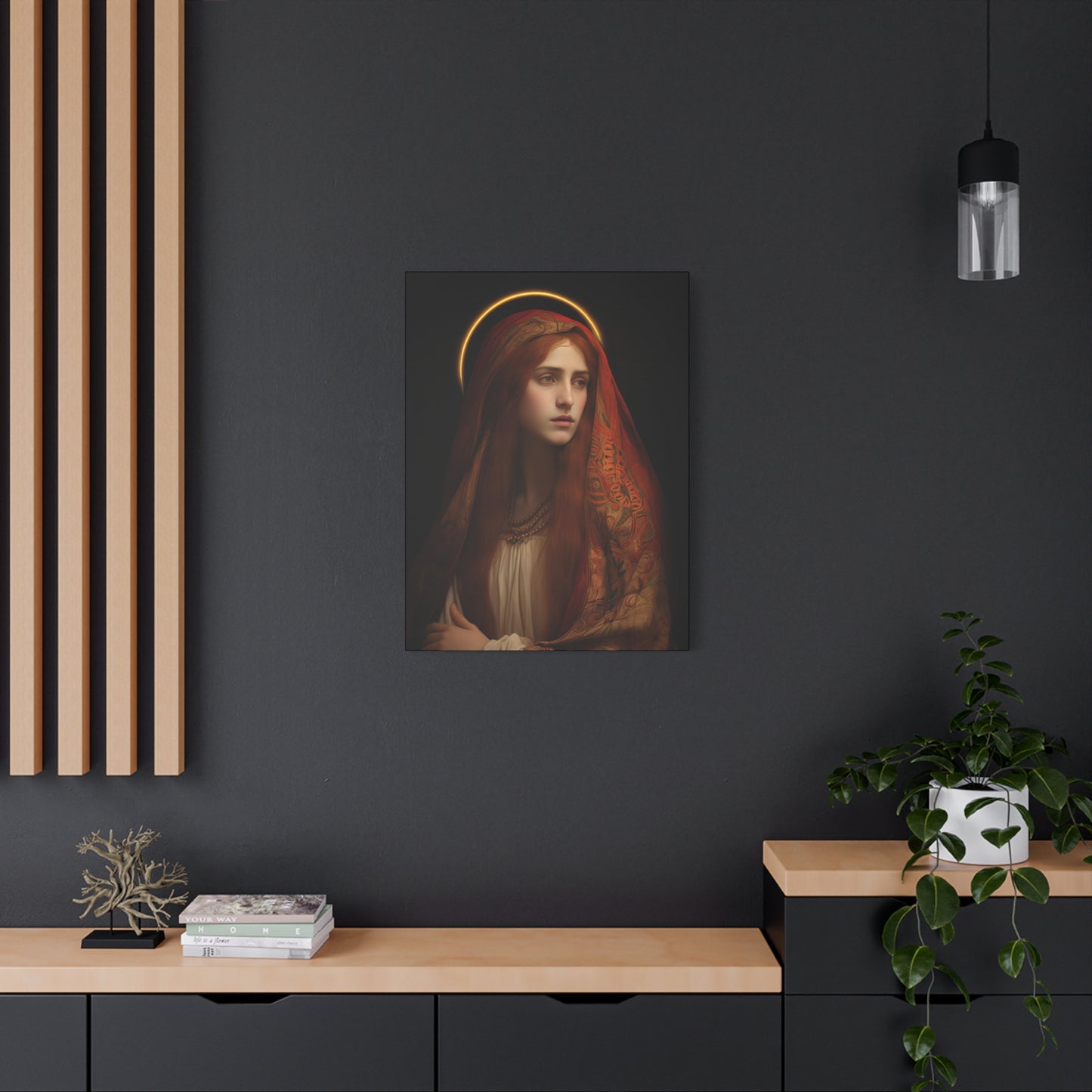 The Beloved Disciple - Mary Magdalene's Devotion - Museum Wrapped Canvas - Sanctified Souls Print - Religious Art for your Home