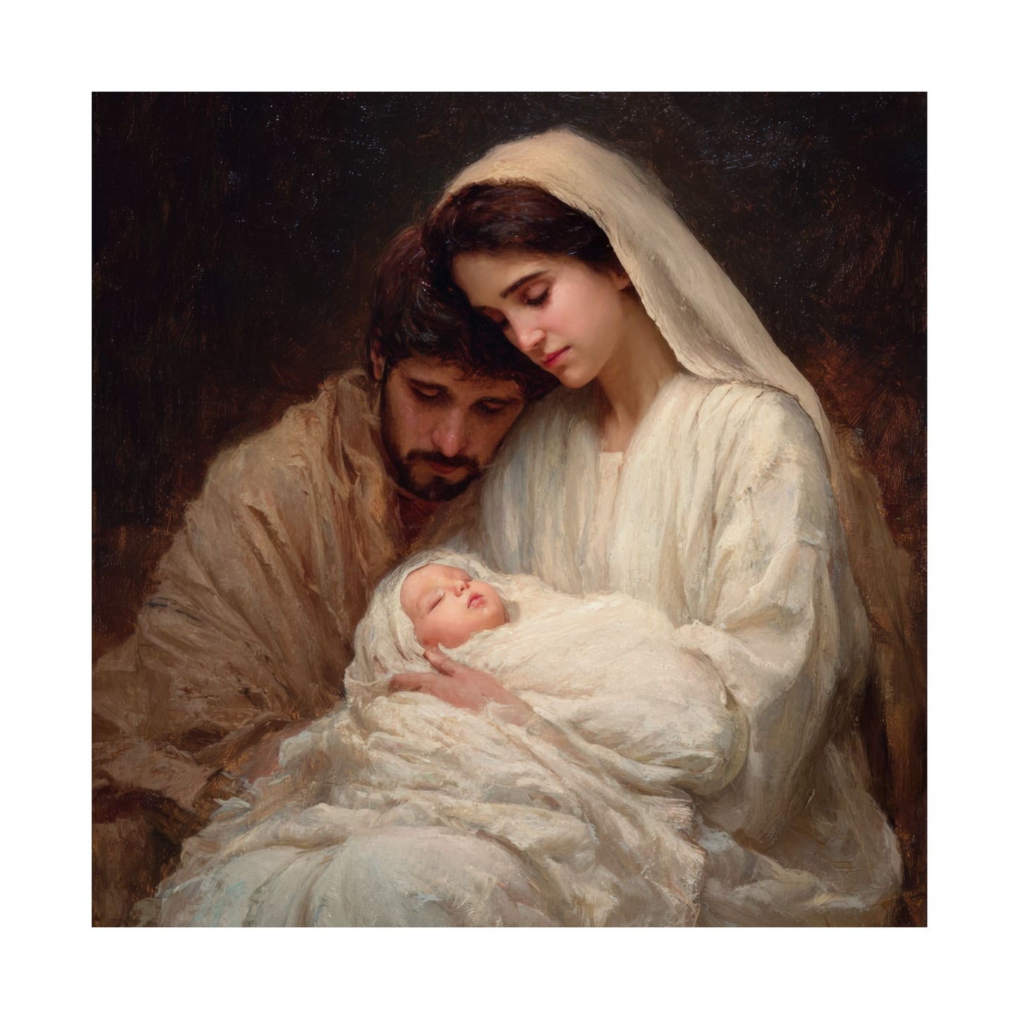 The Quiet Kingdom of the Holy Family - Sanctified Souls Print - Multiple Sizes - Premium Matte Vertical Posters