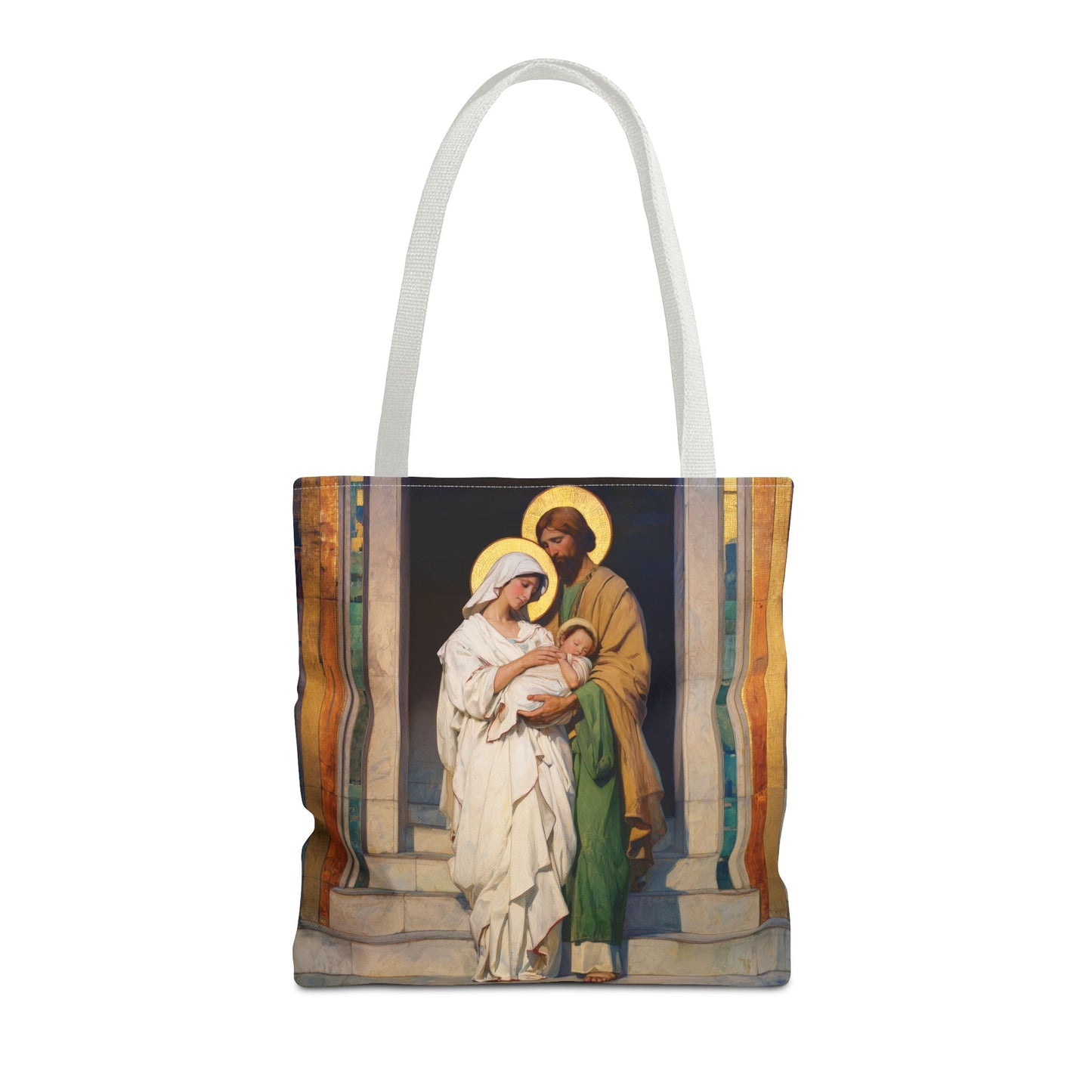 The Feast of the Presentation of the Lord - Holy Family - Tote Bag - Large Medium Small Faith Art Bag - Re-usable Tote Purse - Double Sided