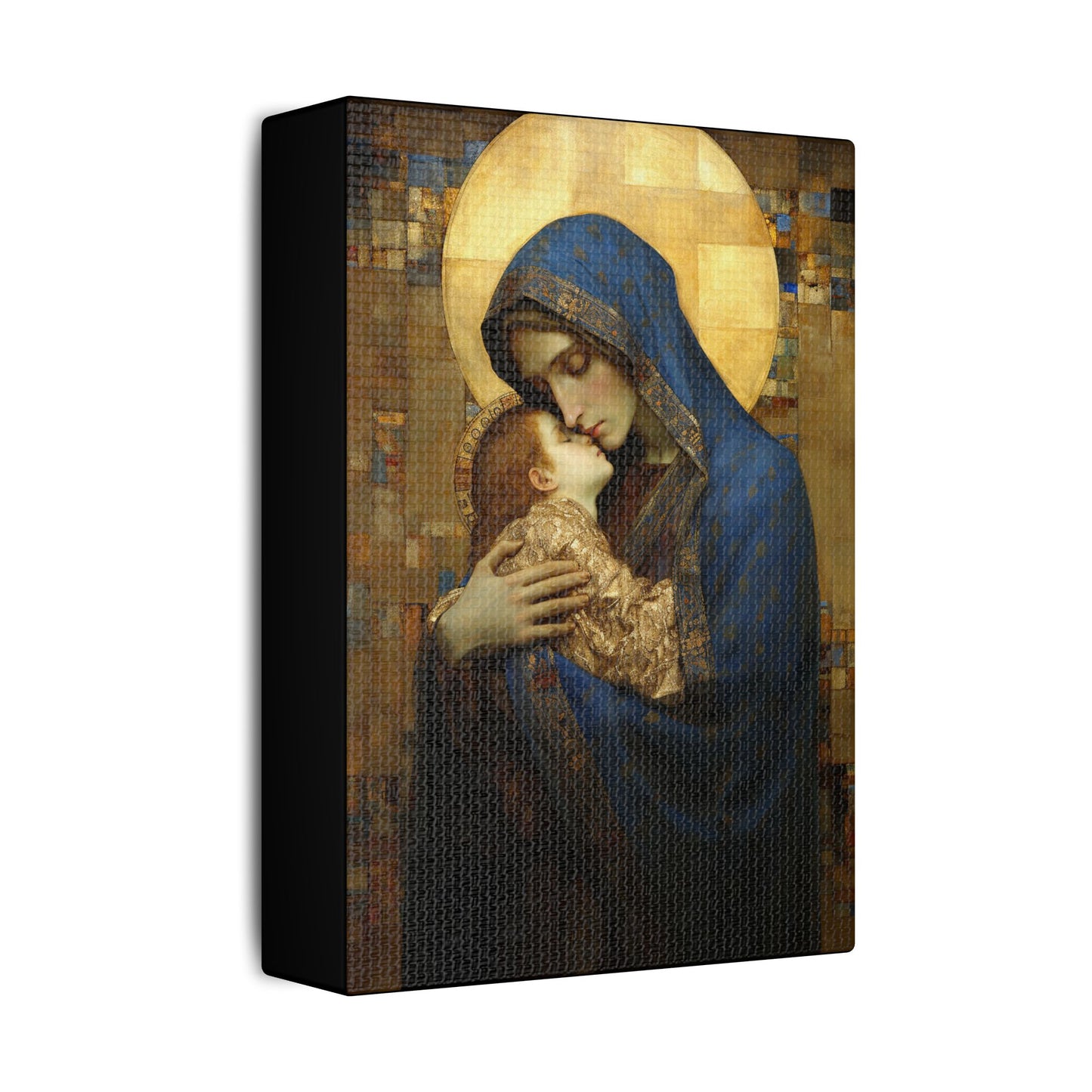 Madonna and Child - Museum Wrapped Canvas - Sanctified Souls Print - Religious Art for your Home - The Virgin Mary and The Christ Child
