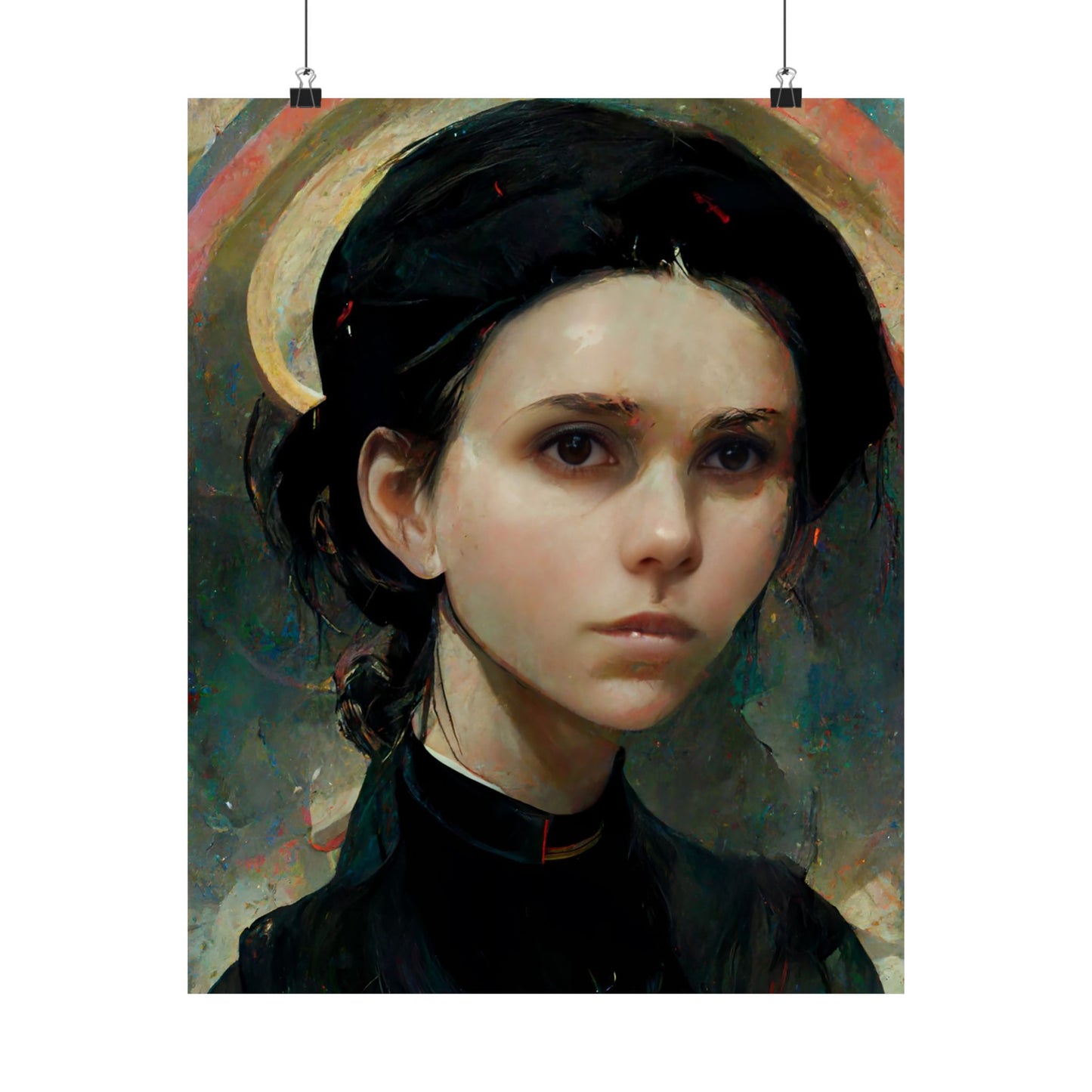 Saint Gemma Galgani - Sanctified Souls Print - Multiple Sizes - Premium Matte Vertical Posters