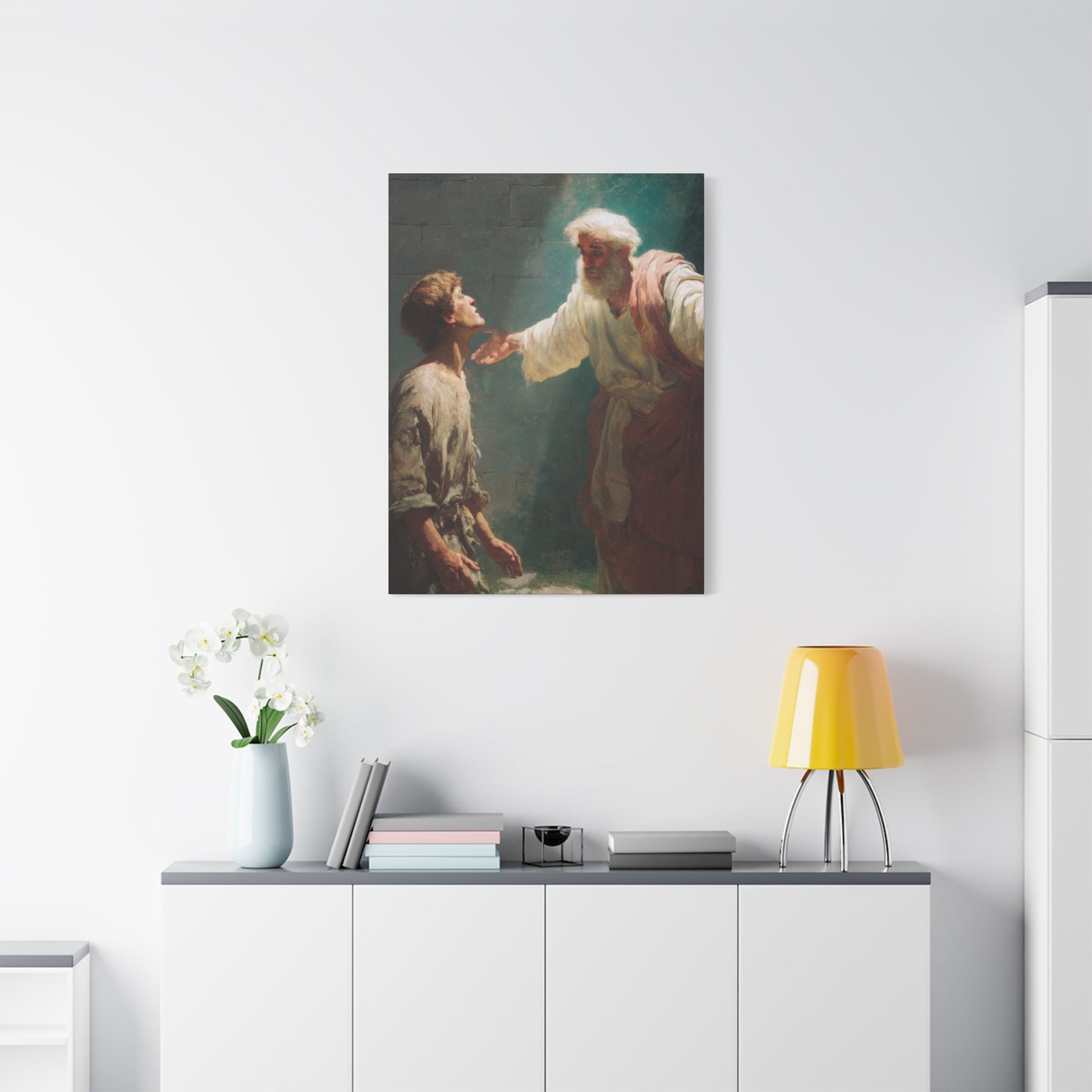 Homecoming of the Prodigal Son - Gallery Wrapped Canvas - Print - Religious Art for your Home - Catholic Art Print