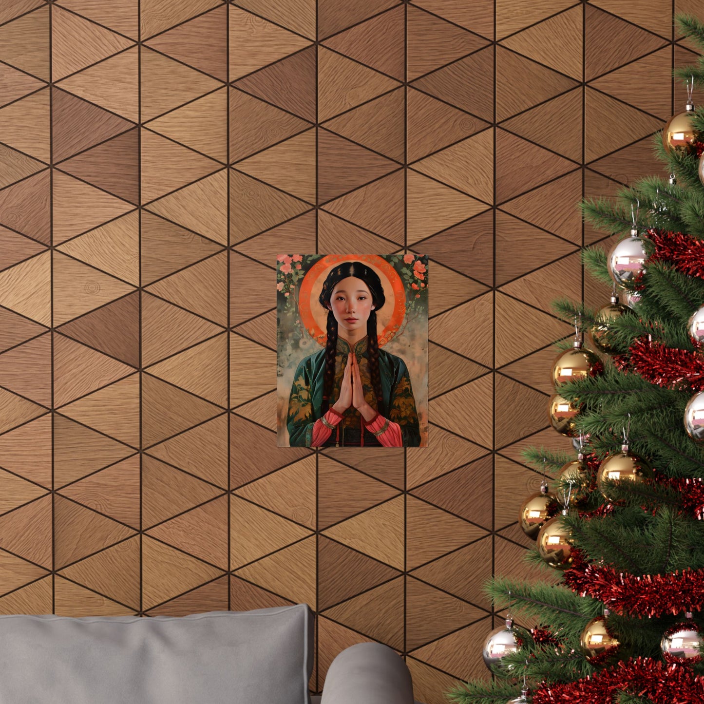 Saint Anna Wang - Sanctified Souls Print - Multiple Sizes - Premium Matte Vertical Posters -  Martyr of China