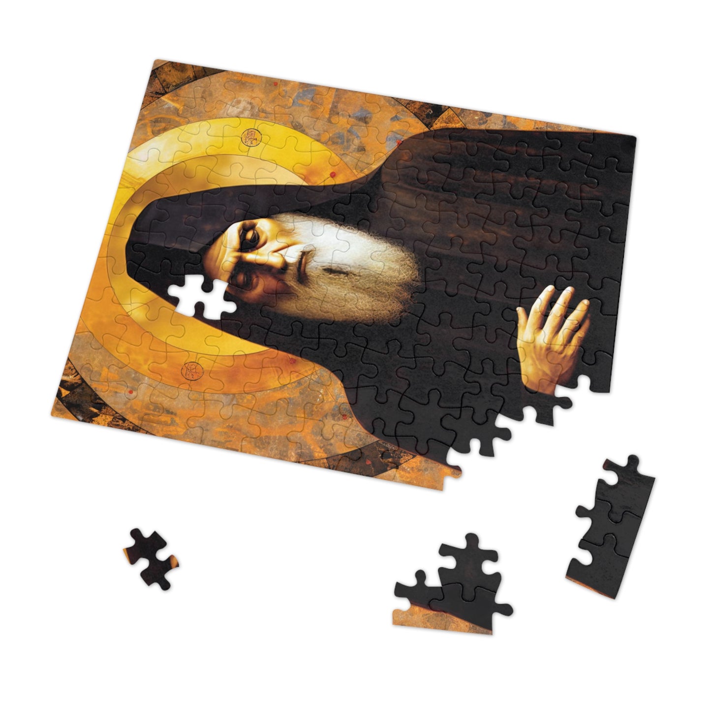Saint Charbel Makhlouf - Puzzle and Keepsake Tin - Religious Jigsaw Puzzle (30, 110, 252, 500,1000-Piece) - Religious Puzzle