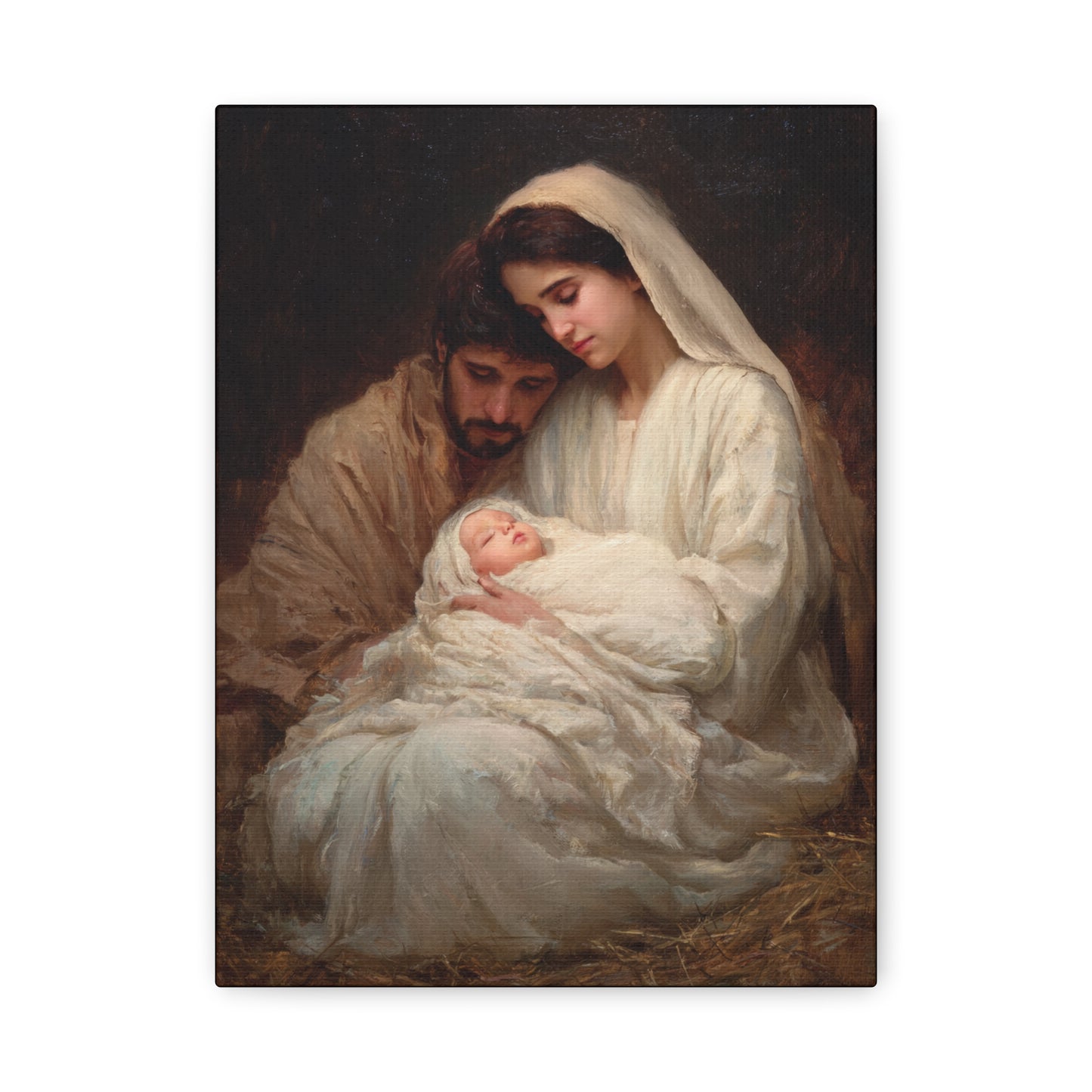 The Quiet Kingdom of the Holy Family - Gallery Wrapped Canvas - Print - Religious Art for your Home - Catholic