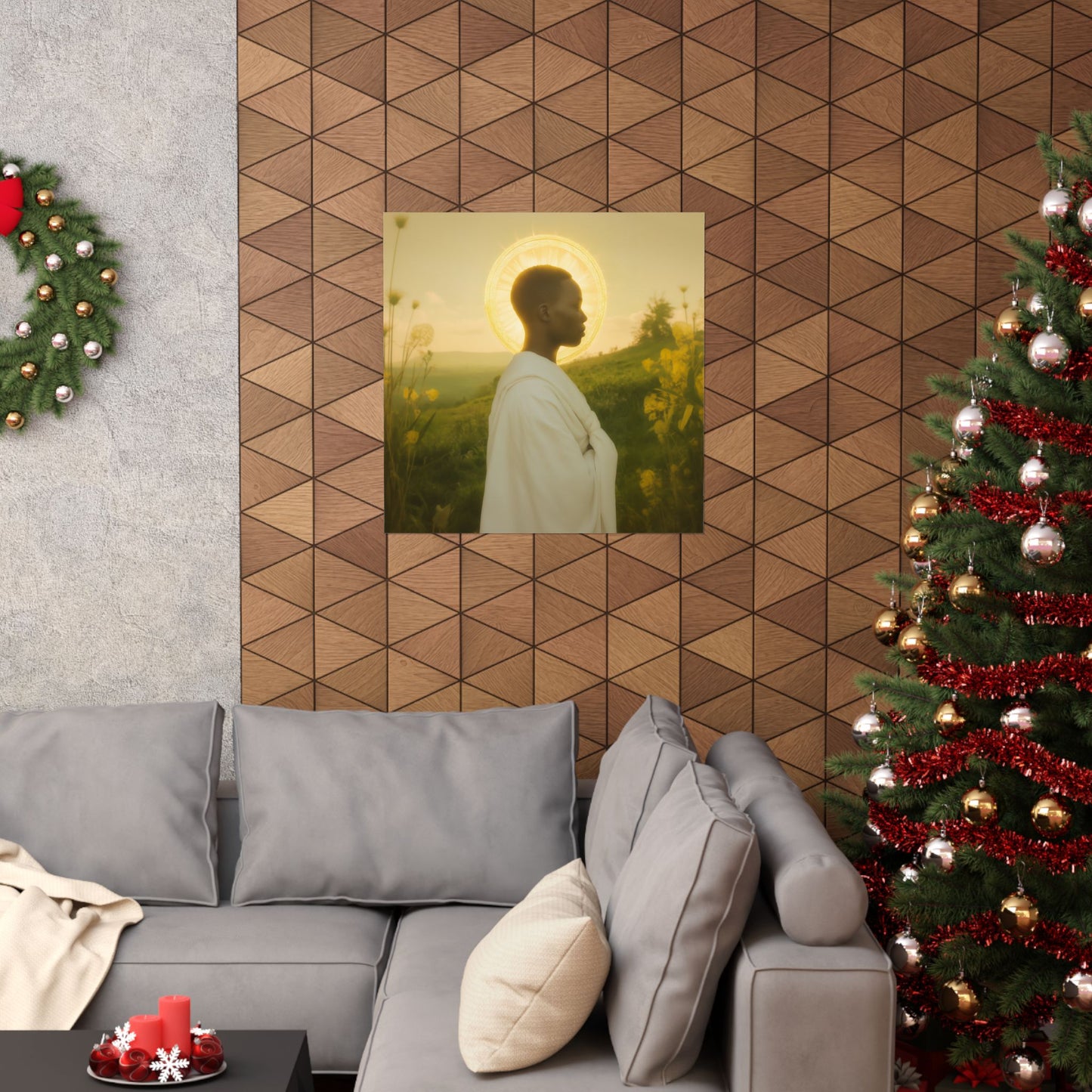 Saint Charles Lwanga- Sanctified Souls Print - Multiple Sizes - Premium Posters - Catholic Art - Christian Home Decor Artwork