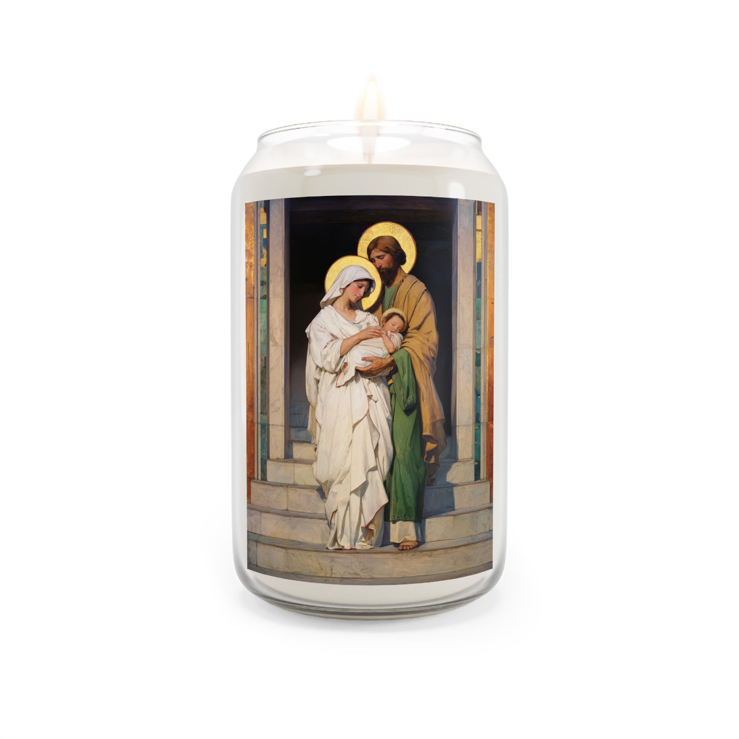 The Feast of the Presentation of the Lord - Holy Family - Scented Prayer Candle, 13.75oz - Tall Size - Religious Prayer Candle