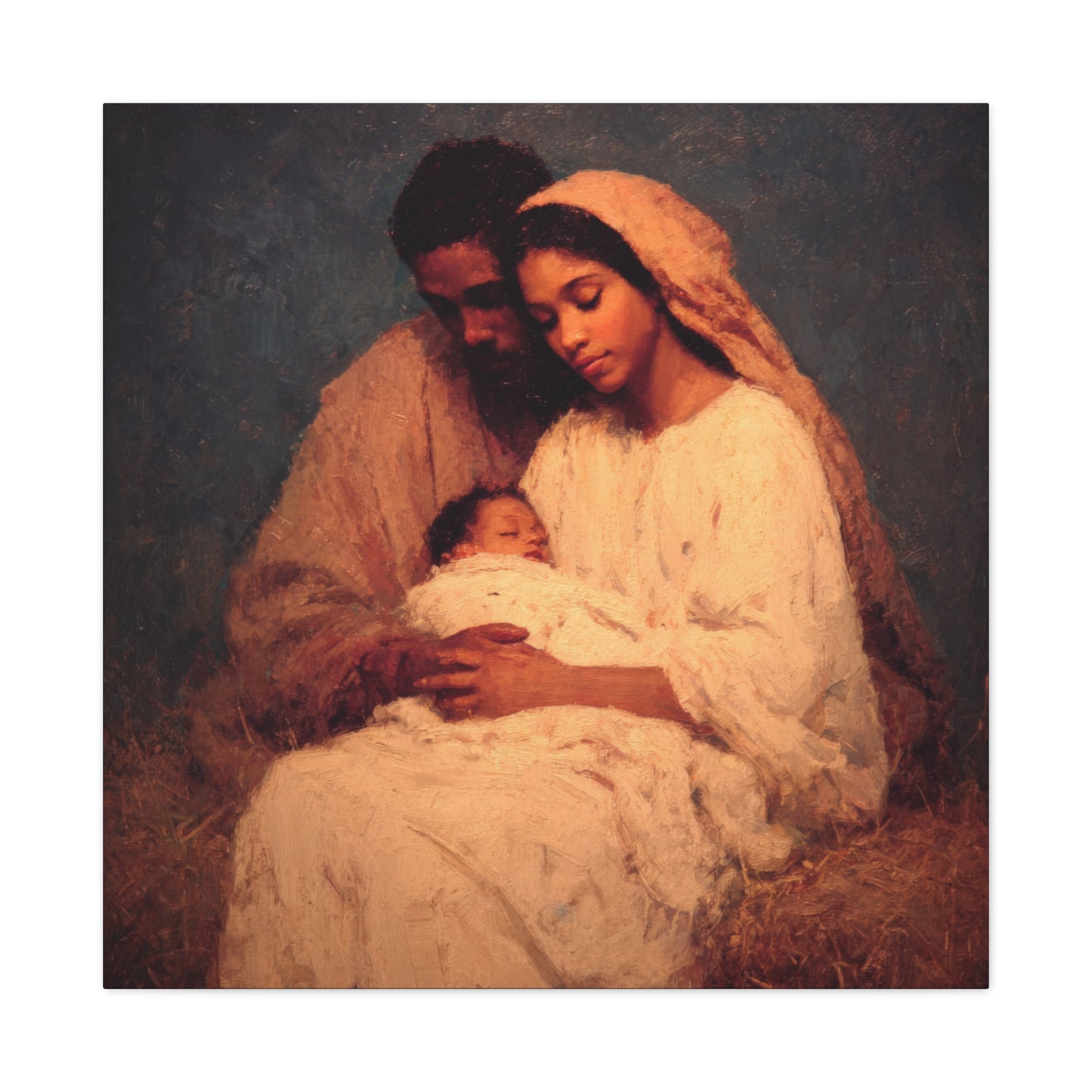 Love Made Visible in the Holy Family - Gallery Wrapped Canvas - Print - Religious Art for your Home - Catholic