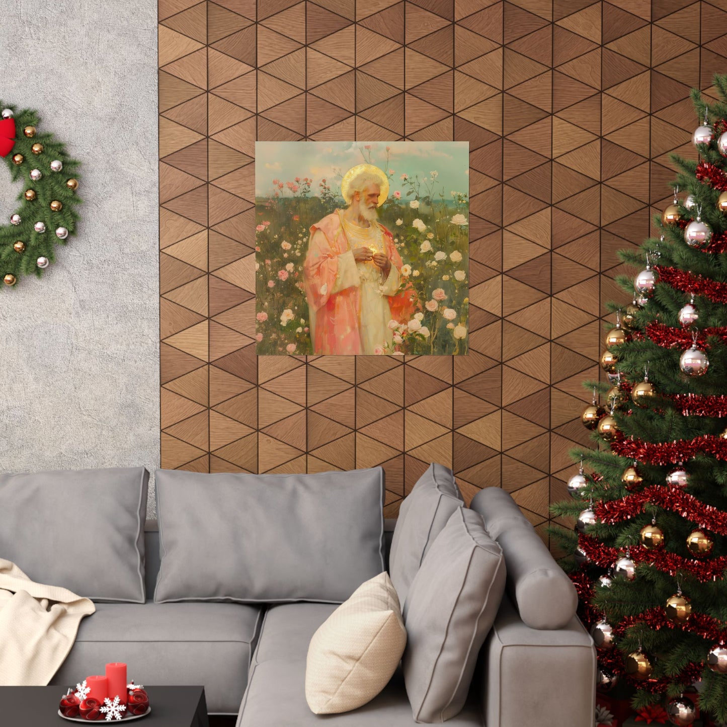 Saint Valentine -  Catholic Art - Multiple Sizes - Premium Posters - Catholic Art - Christian Home - Catholic Saint Art