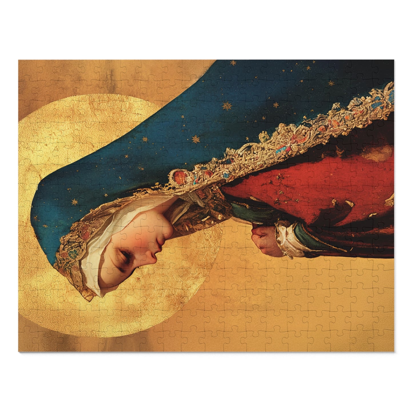 Our Lady of Mercy / Our Lady of Ransom - Puzzle and Tin - Religious Jigsaw Puzzle (30, 110, 252, 500,1000) - Gift Catholic Families