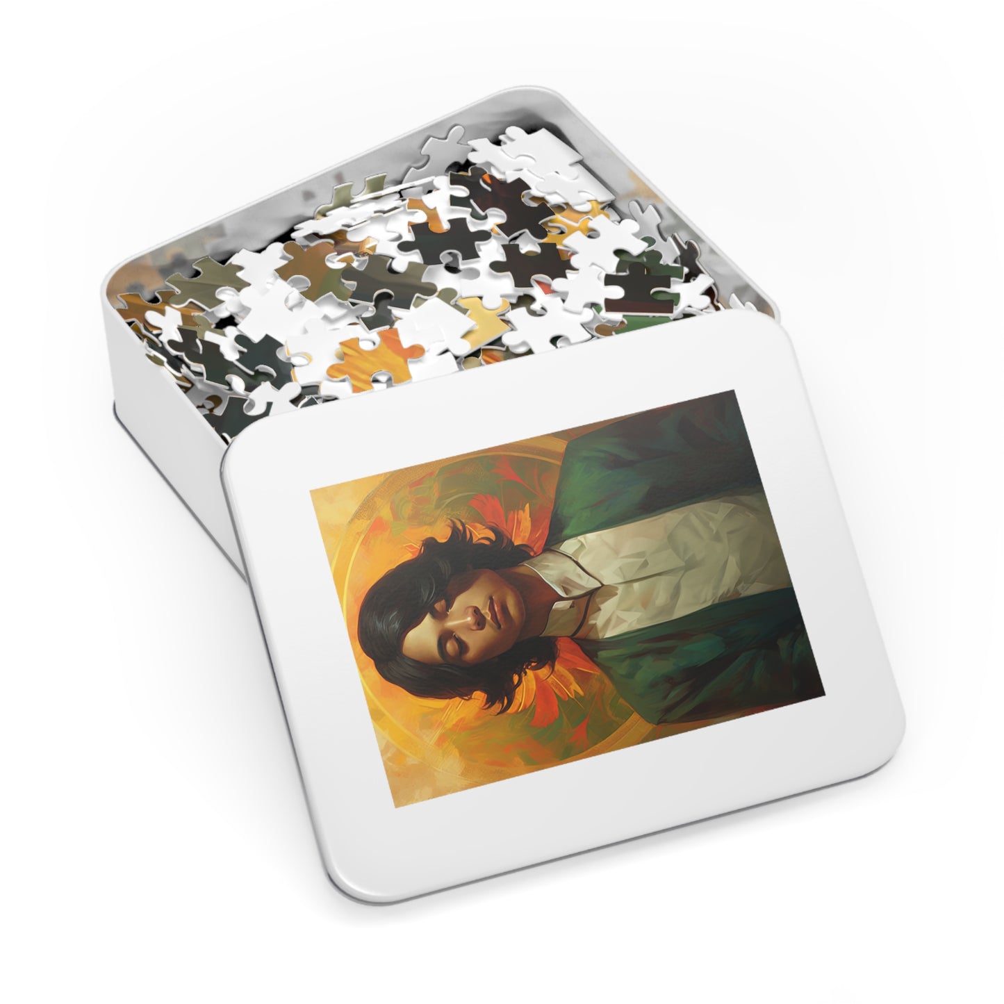 Saint Lorenzo Ruiz - Puzzle and Keepsake Tin - Religious Jigsaw Puzzle (30, 110, 252, 500,1000-Piece) - Religious Puzzle