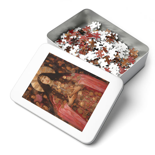 Saint Praxedes - Puzzle and Keepsake Tin - Religious Jigsaw Puzzle (30, 110, 252, 500,1000-Piece) - Religious Puzzle