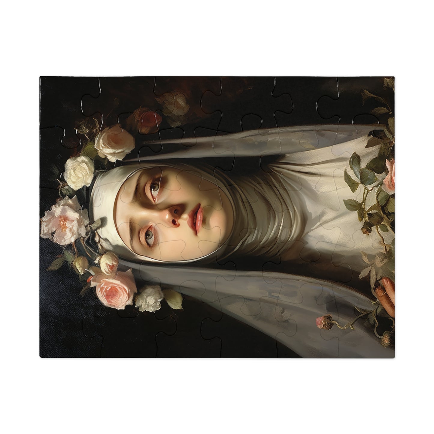 Saint Rose of Lima - Puzzle and Keepsake Tin - Religious Jigsaw Puzzle (30, 110, 252, 500,1000-Piece) - Religious Puzzle