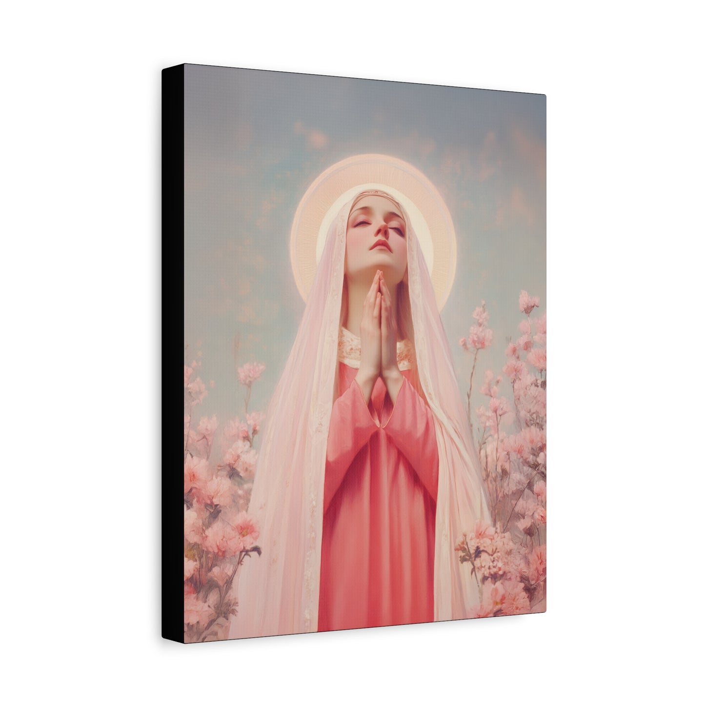 Saint Illuminata - Gallery Wrapped Canvas - Print - Religious Art for your Home - Catholic Art Print