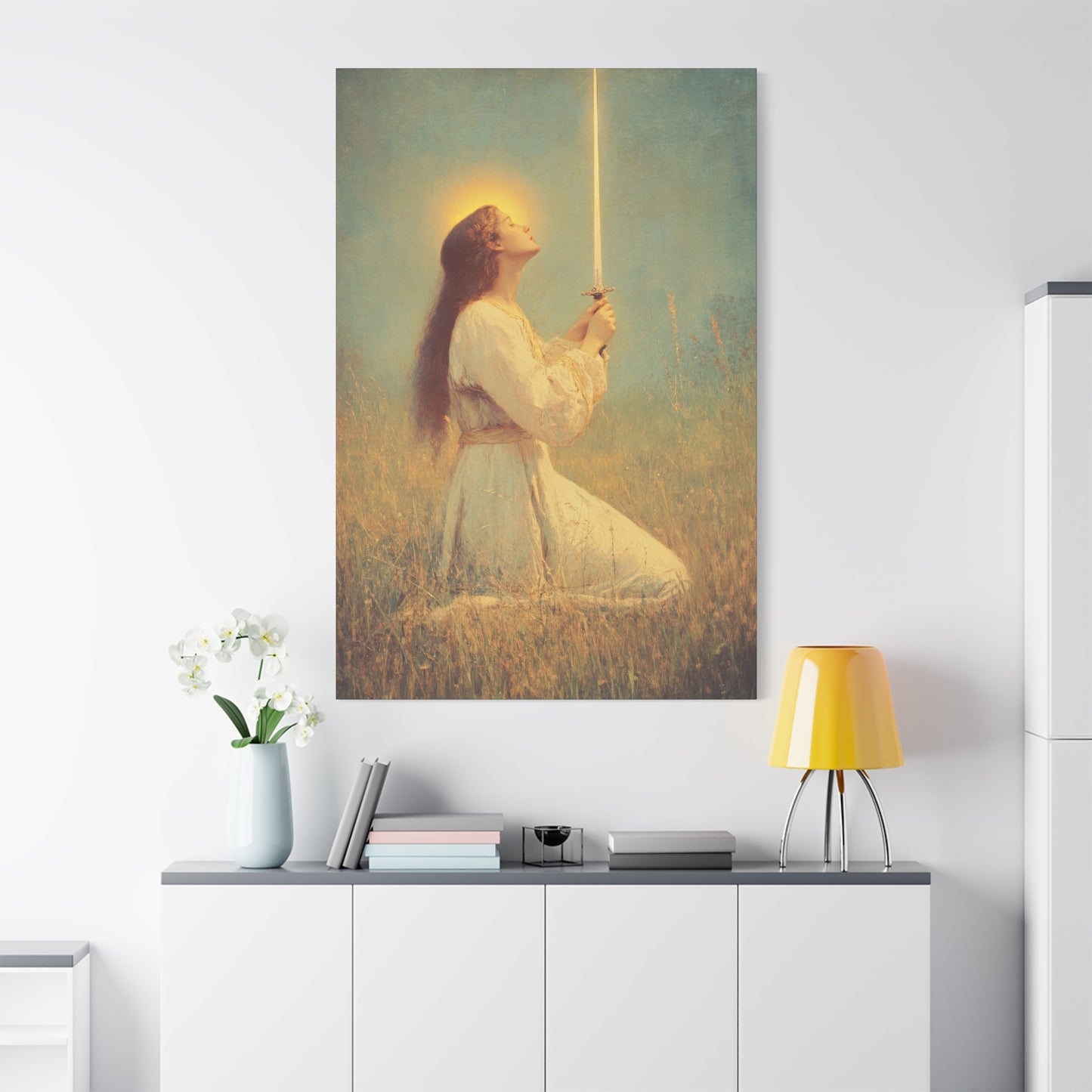 St. Joan of Arc - Catholic Saint Canvas Print