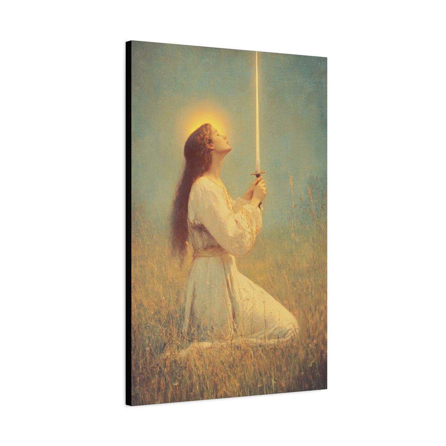 St. Joan of Arc - Catholic Saint Canvas Print