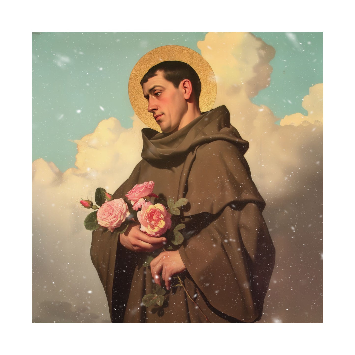 Saint Didacus of Alcala - Sanctified Souls Print - Multiple Sizes - Premium Matte Vertical Posters