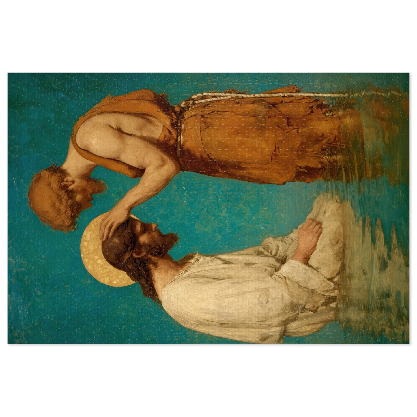 Saint John the Baptist, The Prophet and the Promise - Puzzle & Keepsake Tin - Religious Jigsaw Puzzle (30, 110, 252, 500,1000-Piece)