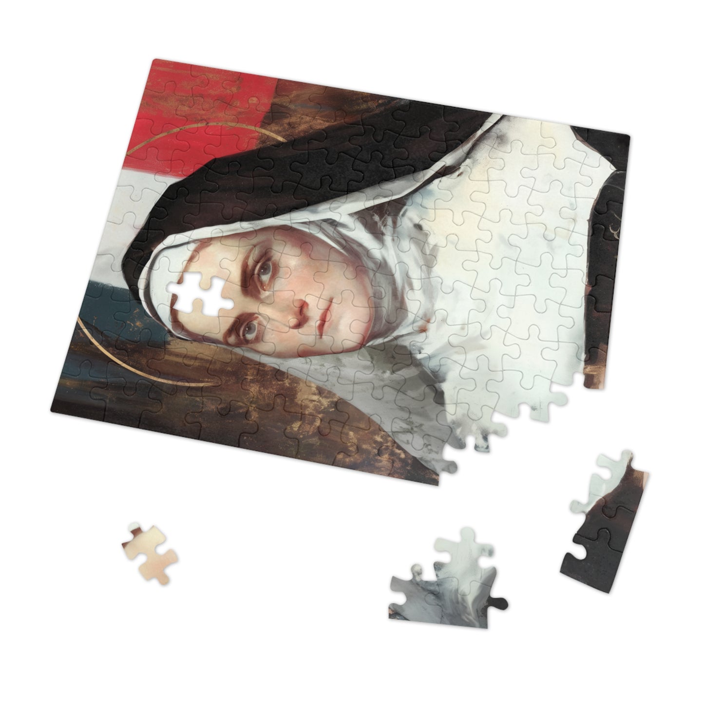 Saint Jeanne-Antide Thouret - Puzzle and Keepsake Tin - Religious (30, 110, 252, 500,1000) - Religious Puzzle - Gifts for Catholic Families