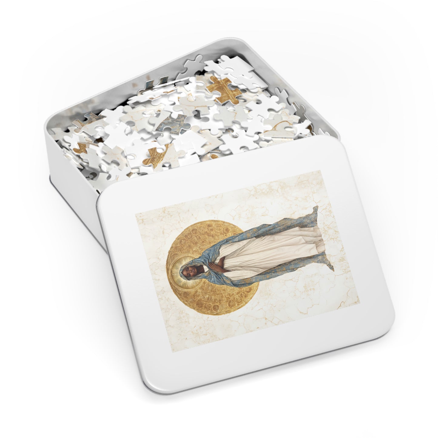 Our Lady of Kibeho- The Vision of Divine Peace - Puzzle and Keepsake Tin - Religious (30, 110, 252, 500,1000) - Religious Puzzle - Religious