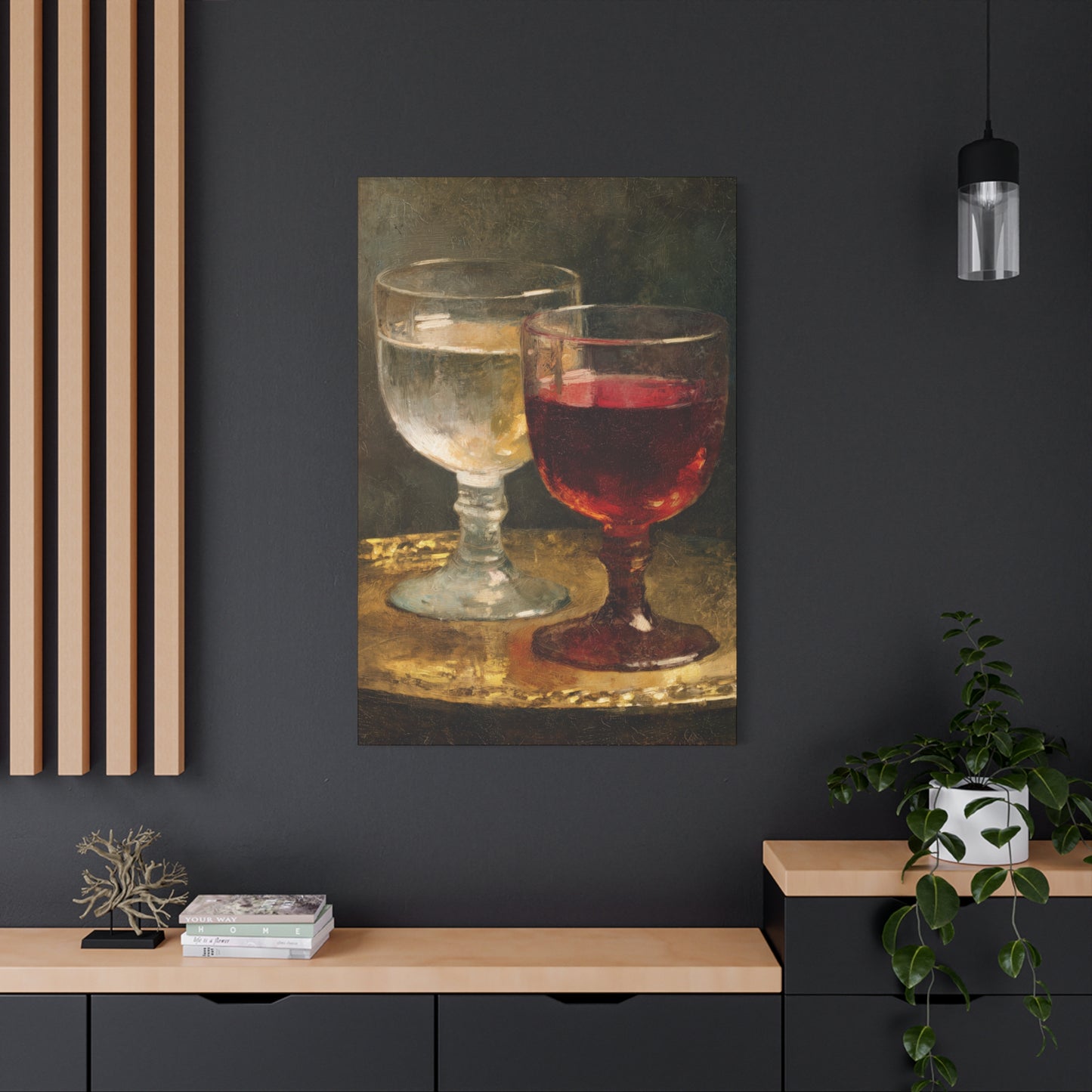 Cana and the Miracle of Abundance - Water into Wine - Gallery Wrapped Canvas - Print - Religious Art for your Home - Catholic Art Print
