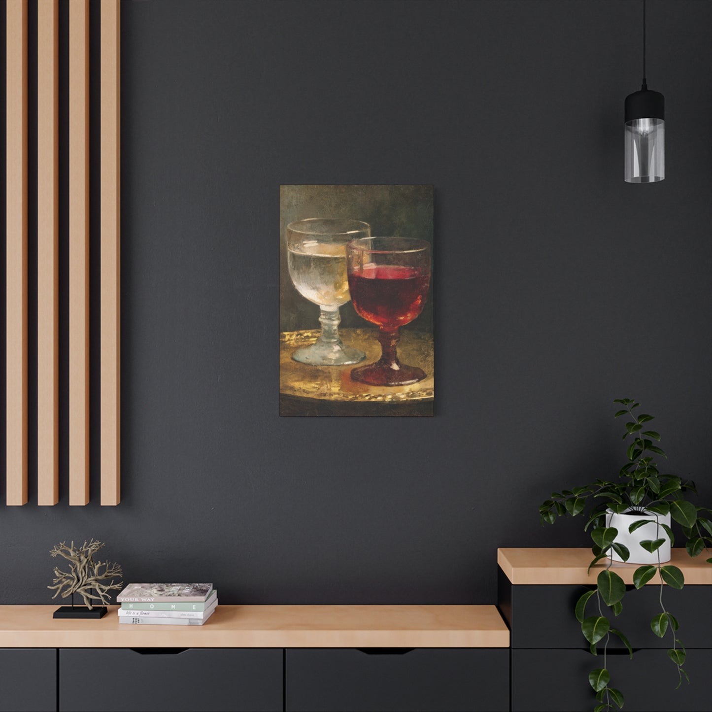 Cana and the Miracle of Abundance - Water into Wine - Gallery Wrapped Canvas - Print - Religious Art for your Home - Catholic Art Print