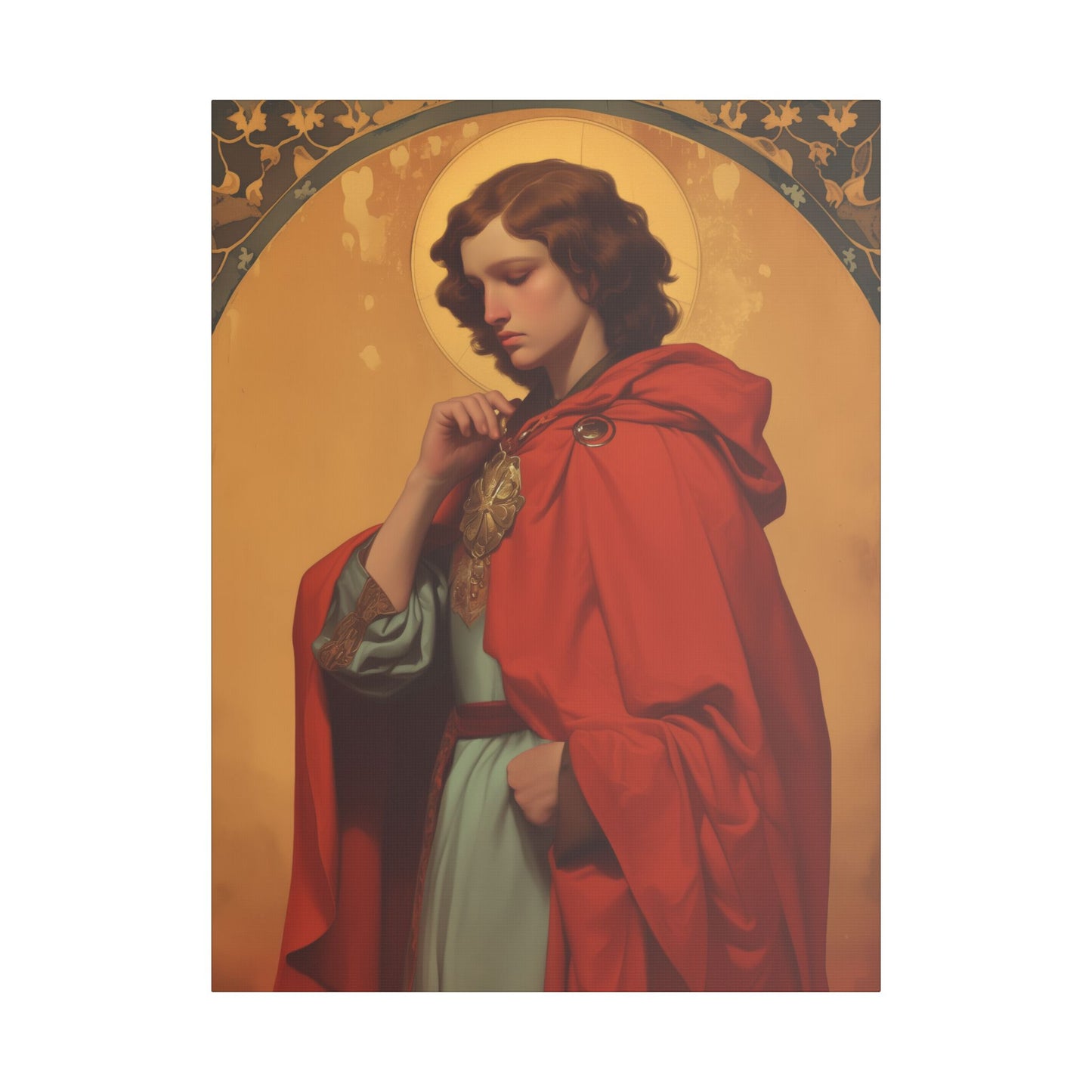 Saint Casimir of Poland Canvas Print - Multiple Sizes - Catholic Home art - Museum Wrapped Canvas - Sanctified Souls Print