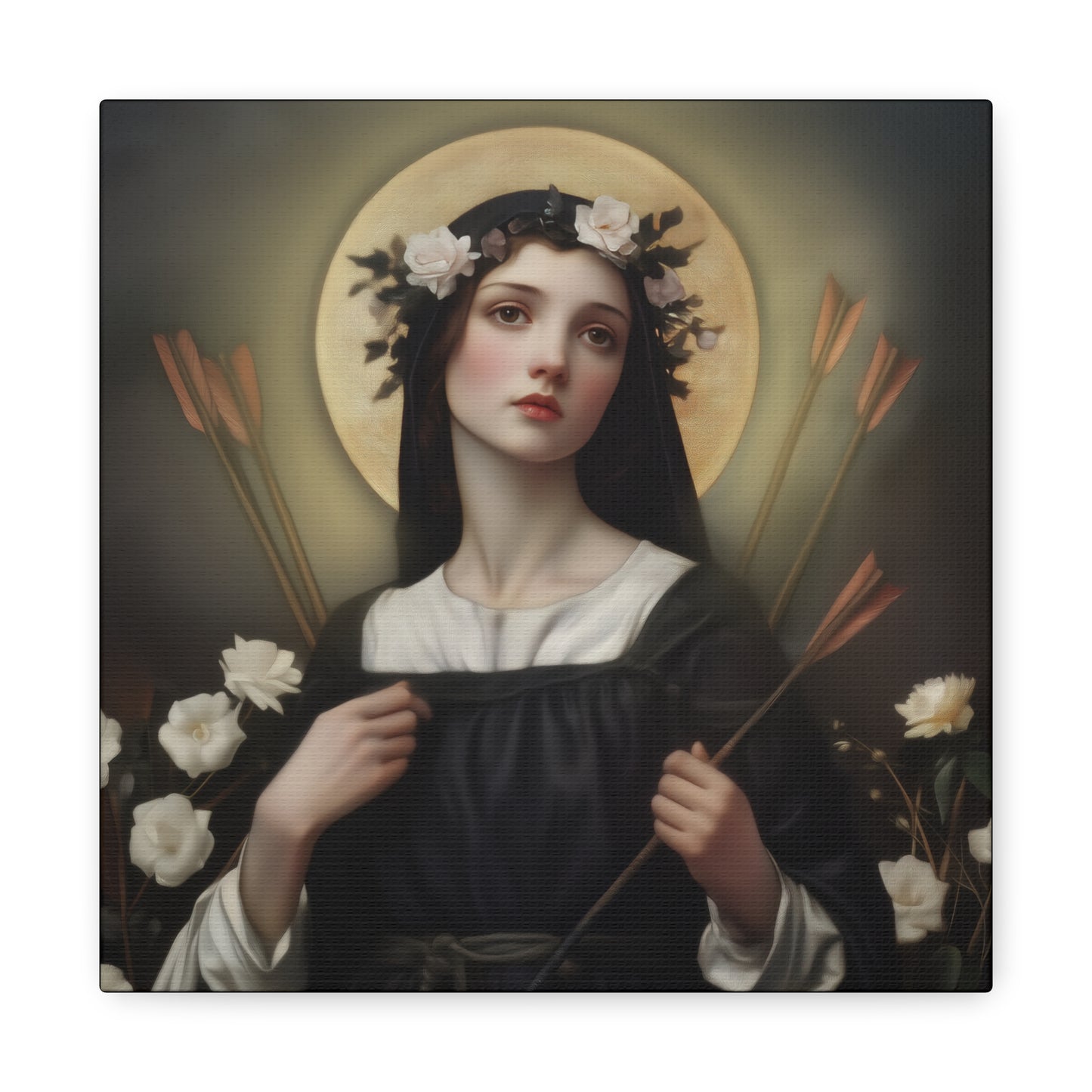 Saint Dorothy of Montau - Gallery Wrapped Canvas - Print - Religious Art for your Home - Catholic Art