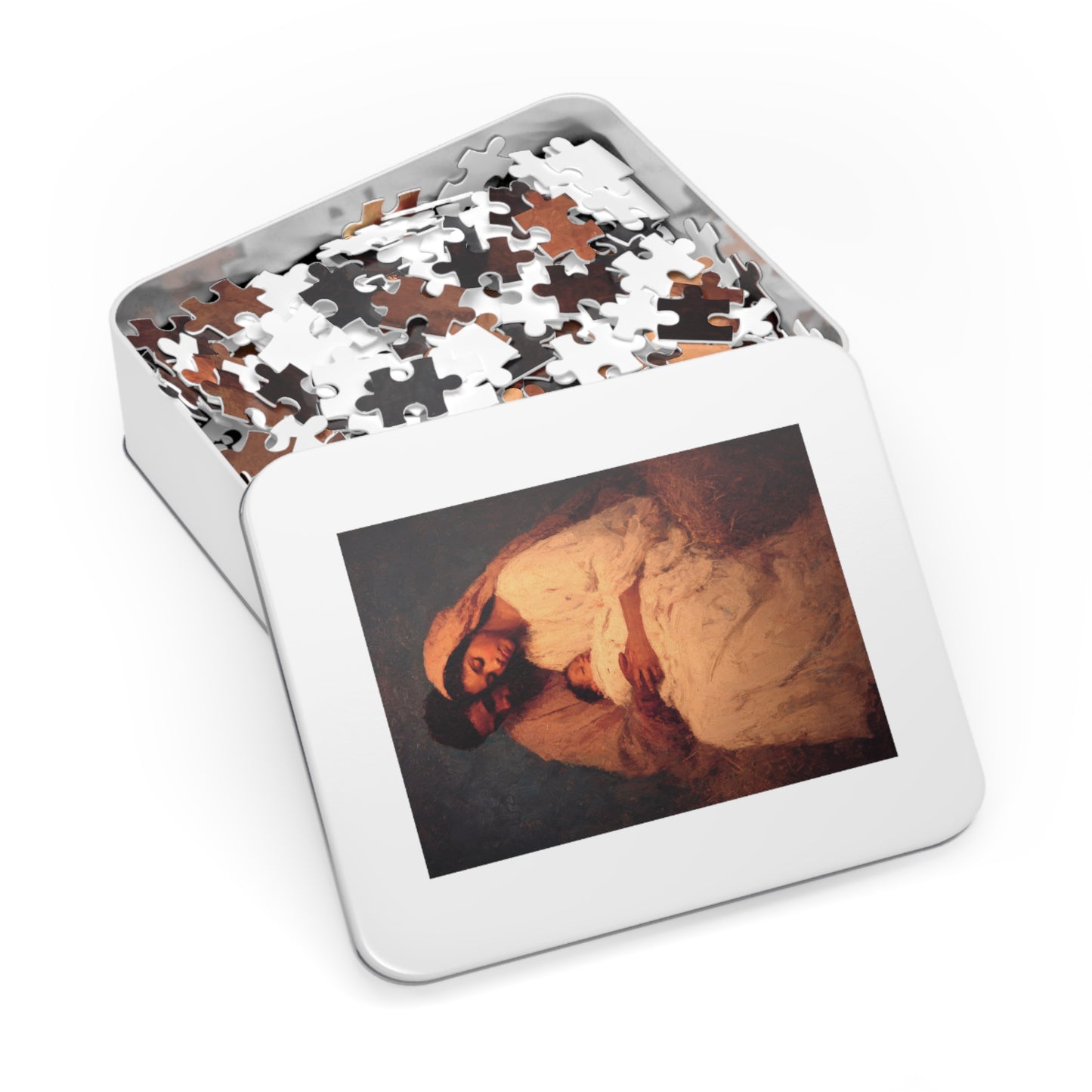 Love Made Visible in the Holy Family - Puzzle & Keepsake Tin - Religious Jigsaw Puzzle (30, 110, 252, 500,1000-Piece)