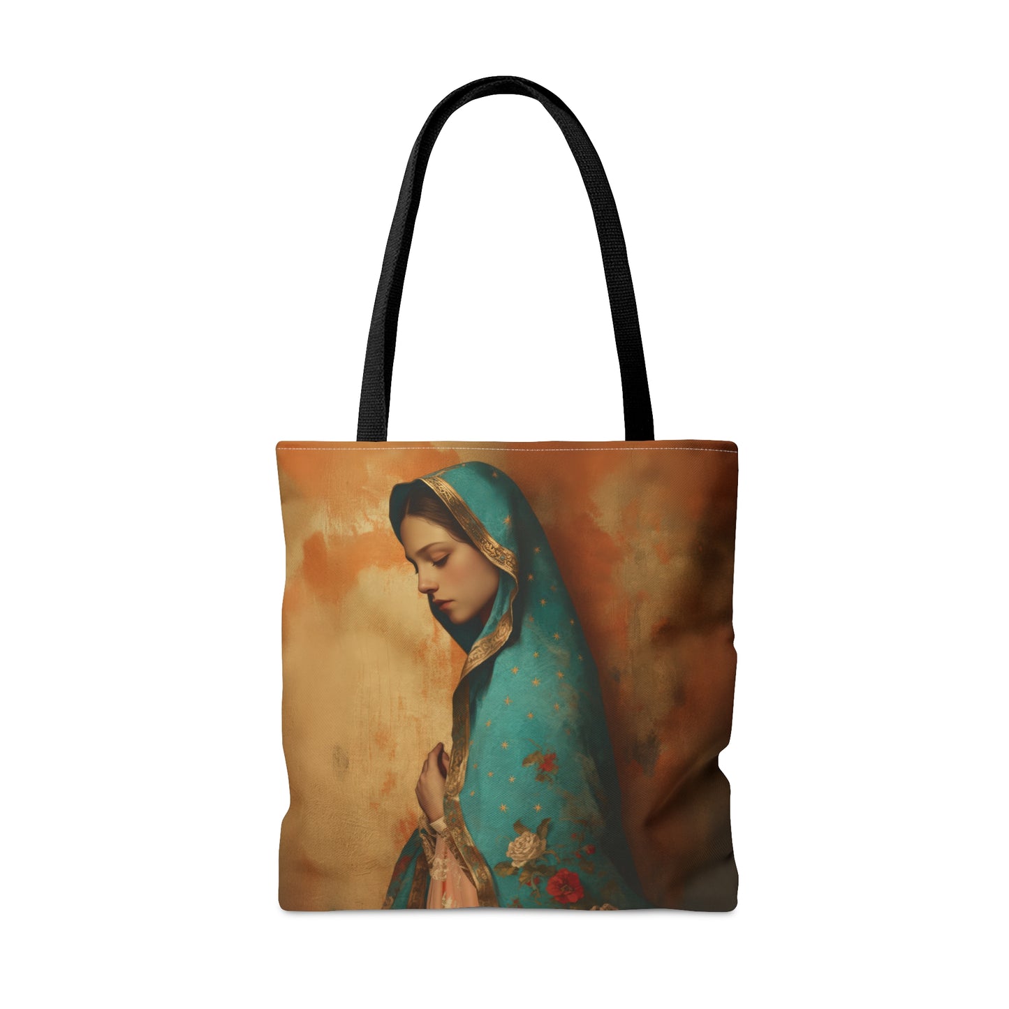 Our Lady of Guadalupe - Tote Bag - Large Medium Small Faith Art Bag - Catholic Faith Purse