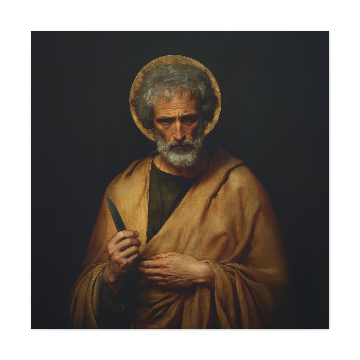 Saint Bartholomew the Apostle  - Gallery Wrapped Canvas - Print - Religious Art for your Home - Catholic