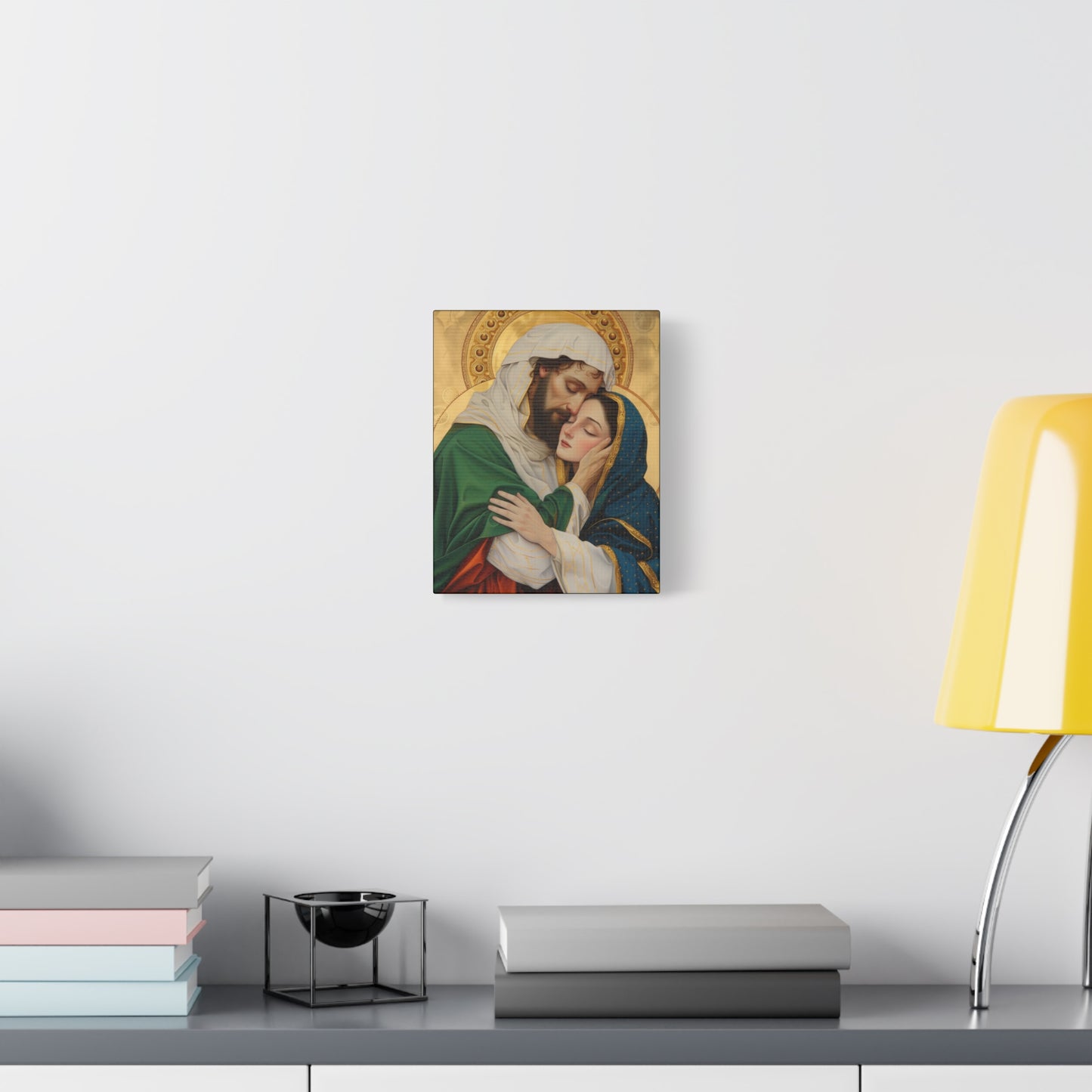 Saints Aquila and Priscilla - Museum Wrapped Canvas - Sanctified Souls Print - Religious Art for your Home - Religious Wall Art - Print