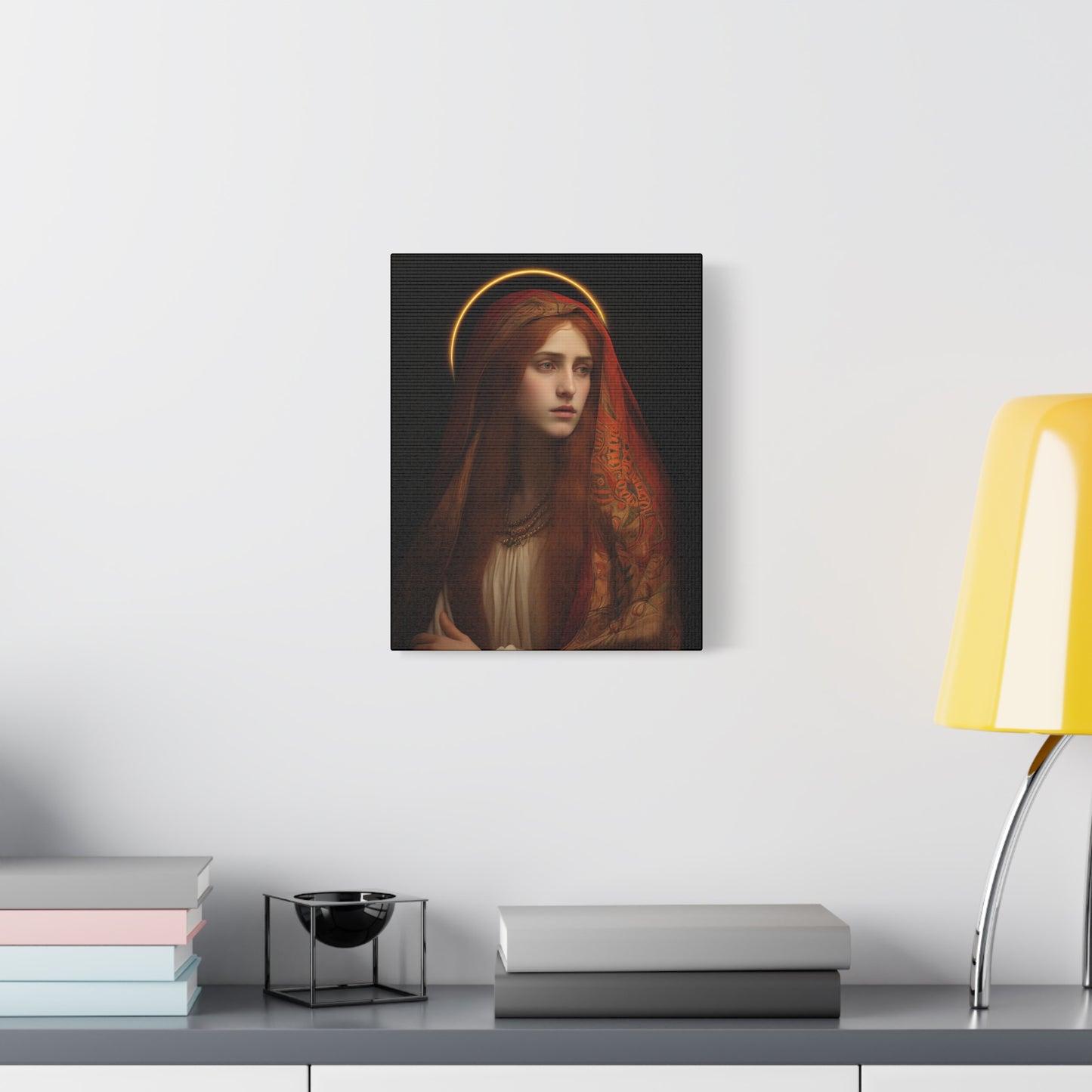 The Beloved Disciple - Mary Magdalene's Devotion - Museum Wrapped Canvas - Sanctified Souls Print - Religious Art for your Home