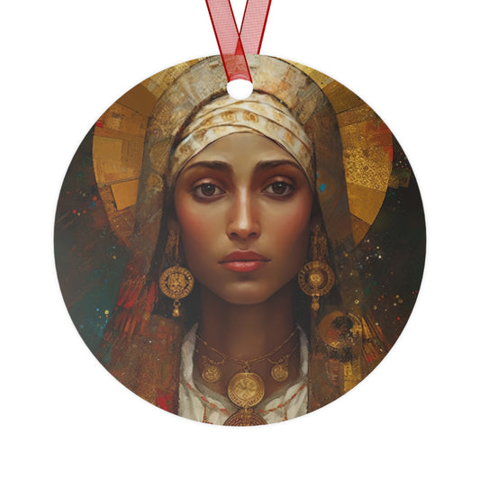 Saint Julia of Carthage - Religious Holiday Christmas Ornament and Keepsake - Double sided Keepsake Religious Ornament