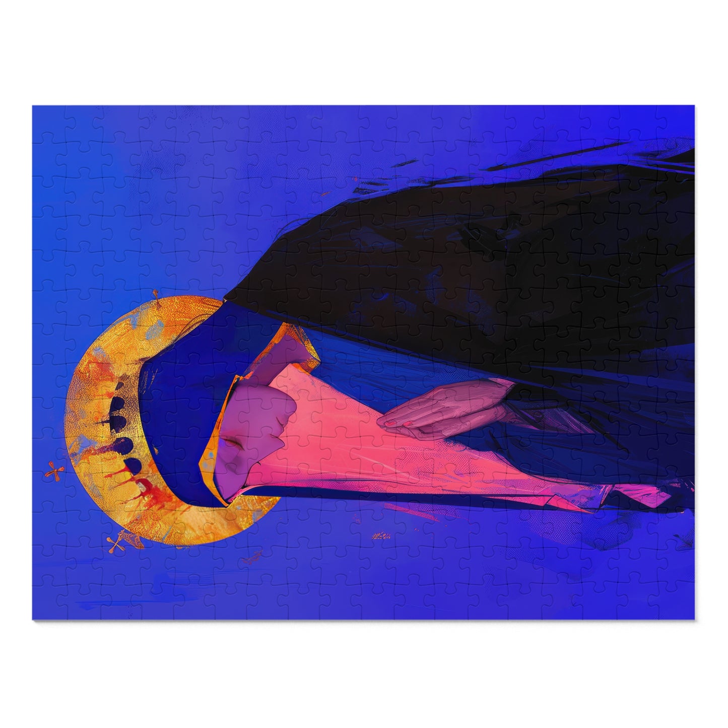 Mary, Mother of God - Blessed Among Women - Puzzle and Keepsake Tin - Religious (30, 110, 252, 500,1000) - Religious Catholic Puzzle Art