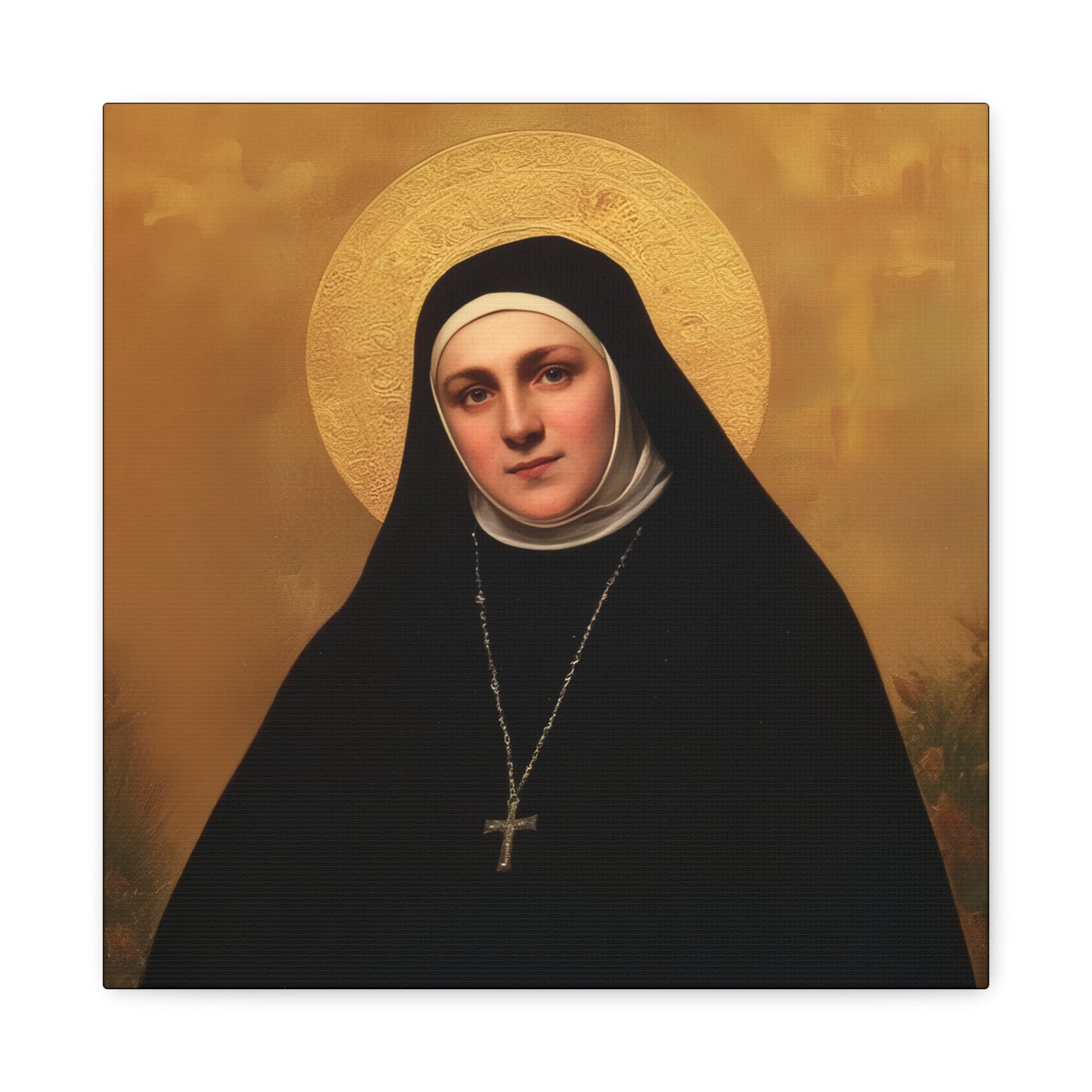 Saint Geltrude Caterina Comensoli - Gallery Wrapped Canvas - Print - Religious Art for your Home - Catholic Art