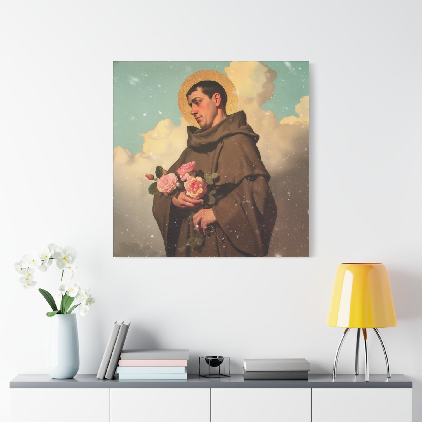 Saint Didacus of Alcala - Gallery Wrapped Canvas - Print - Religious Art for your Home - Catholic Art