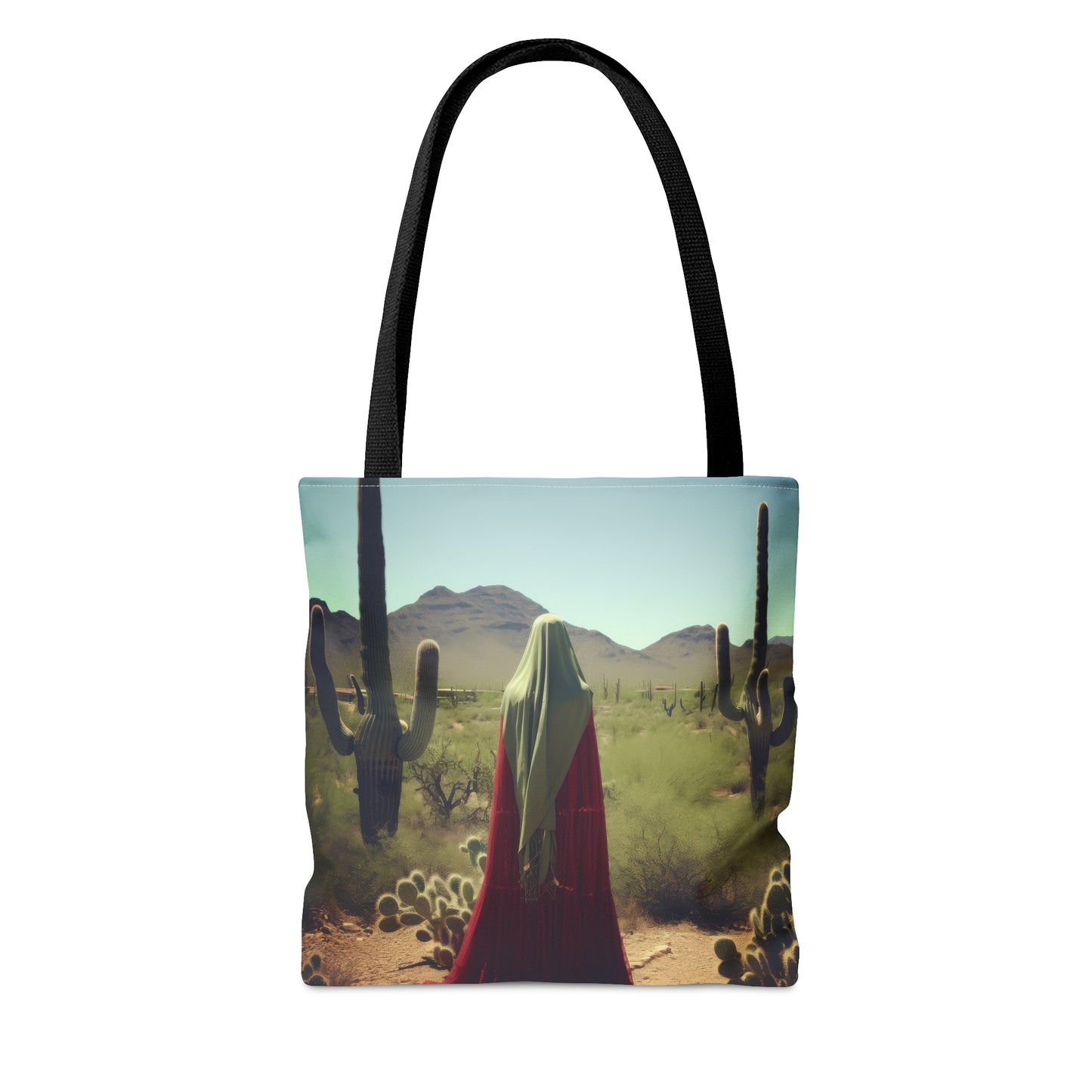 Saint Melania the Elder, Desert Mother Tote Bag - Large Medium Small Faith Art Bag - Catholic Faith Purse - Religious Carry All Reusable