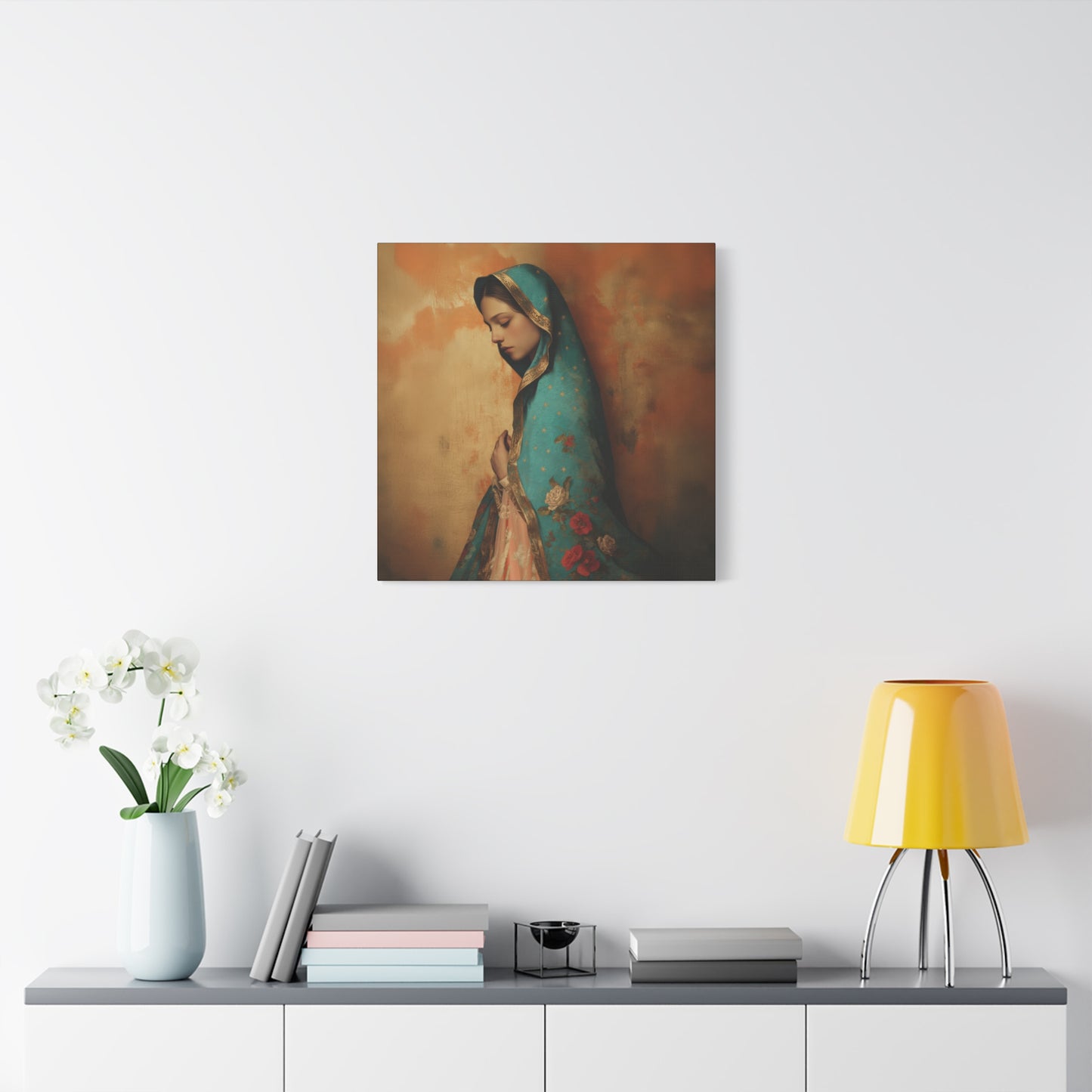 Our Lady of Guadalupe - Gallery Wrapped Canvas - Print - Religious Art for your Home - Catholic Art