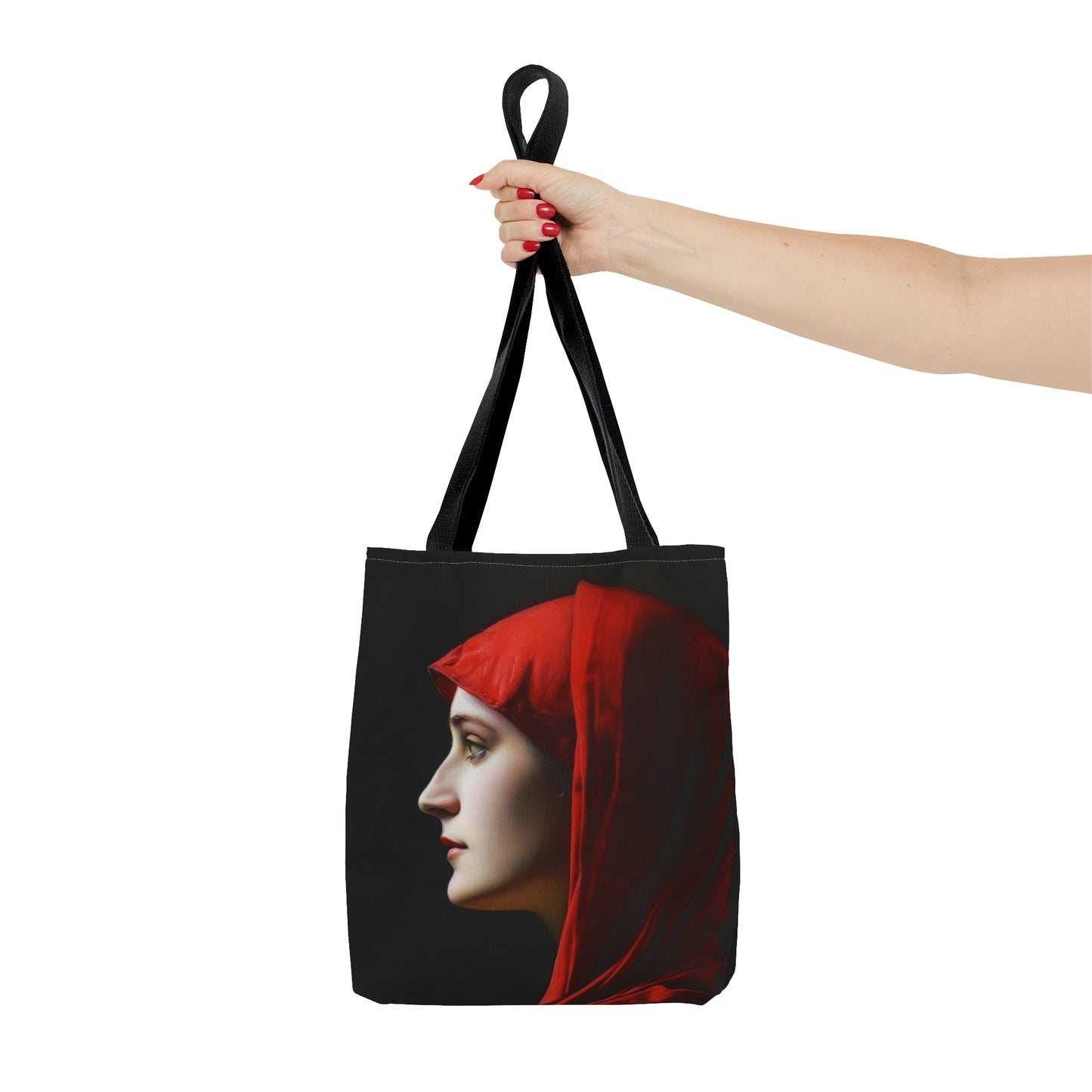 Saint Fabiola Tote Bag - Large Medium Small Faith Art Bag - Re usable Tote Purse - Double Sided - Catholic Art Bag