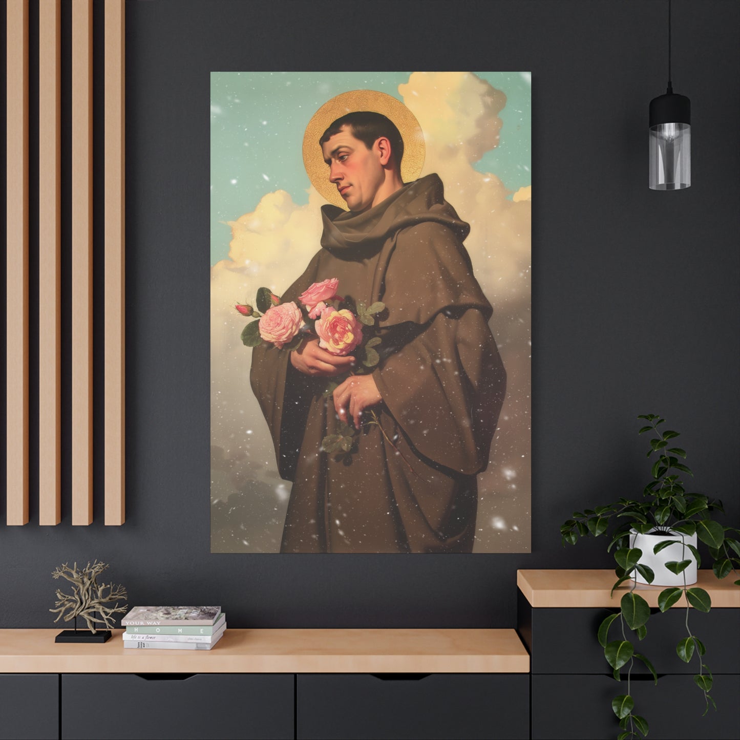 Saint Didacus of Alcala - Gallery Wrapped Canvas - Print - Religious Art for your Home - Catholic Art