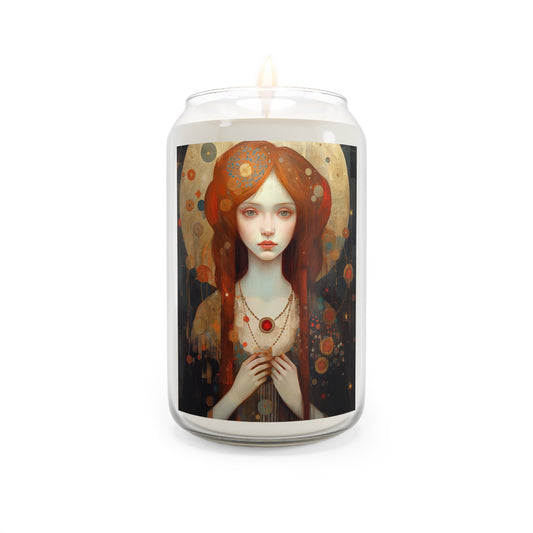 Saint Lucy - Scented Prayer Candle, 13.75oz - Tall Size - Religious Prayer Candle - Catholic Art