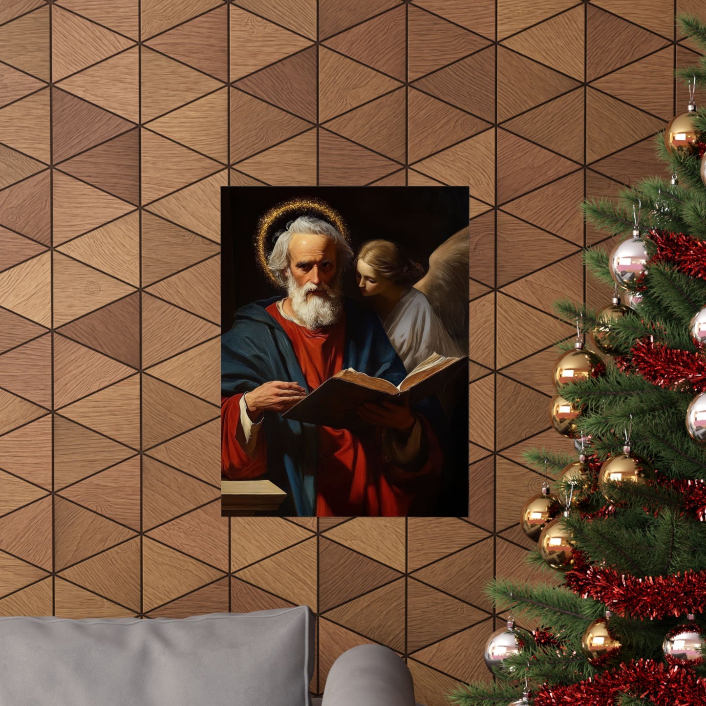 Saint Matthew the Apostle - Sanctified Souls Print - Multiple Sizes - Premium Matte Vertical Posters