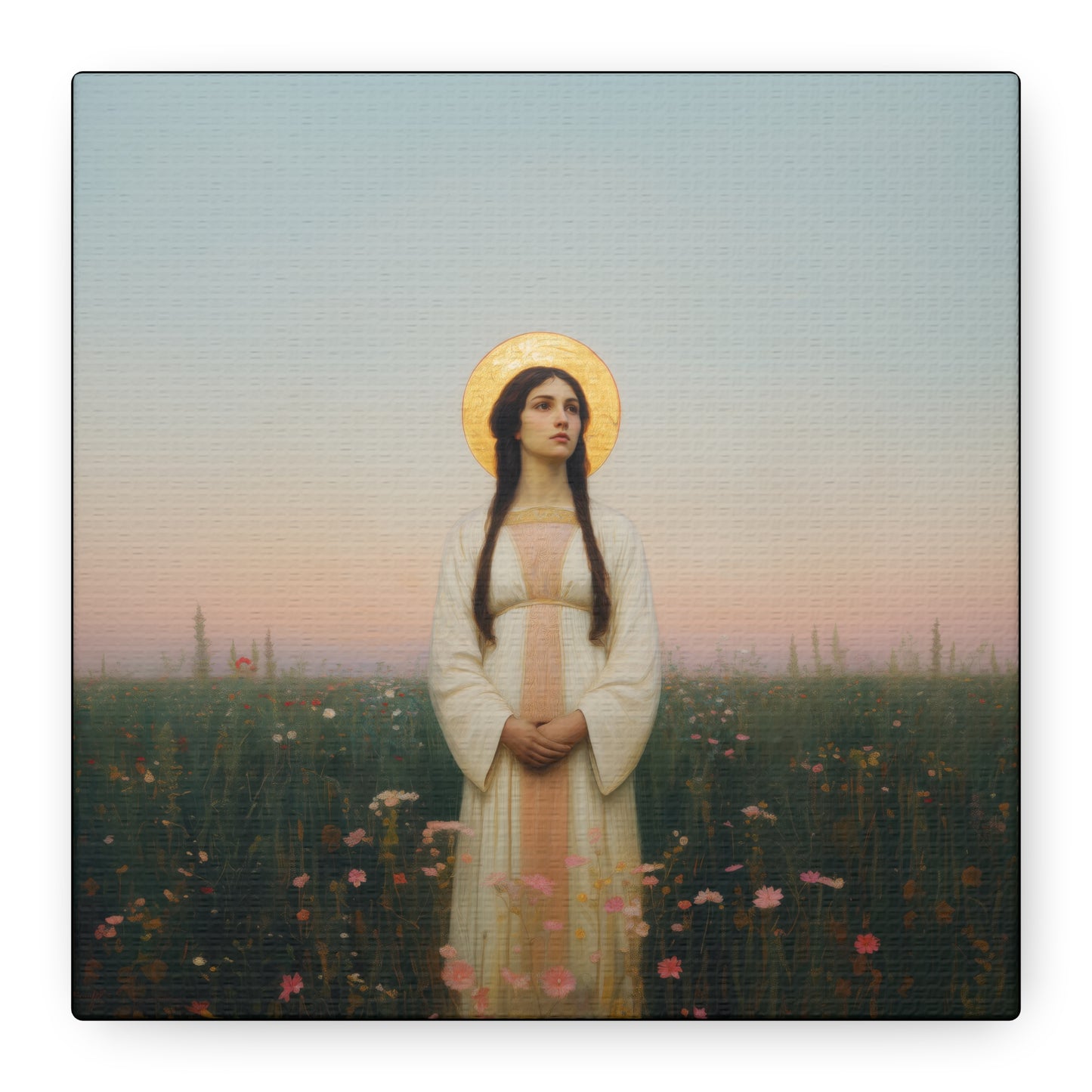 Saint Sabina-  Museum Wrapped Canvas - Sanctified Souls Print - Religious Art for your Home - Catholic Patron Saint Art