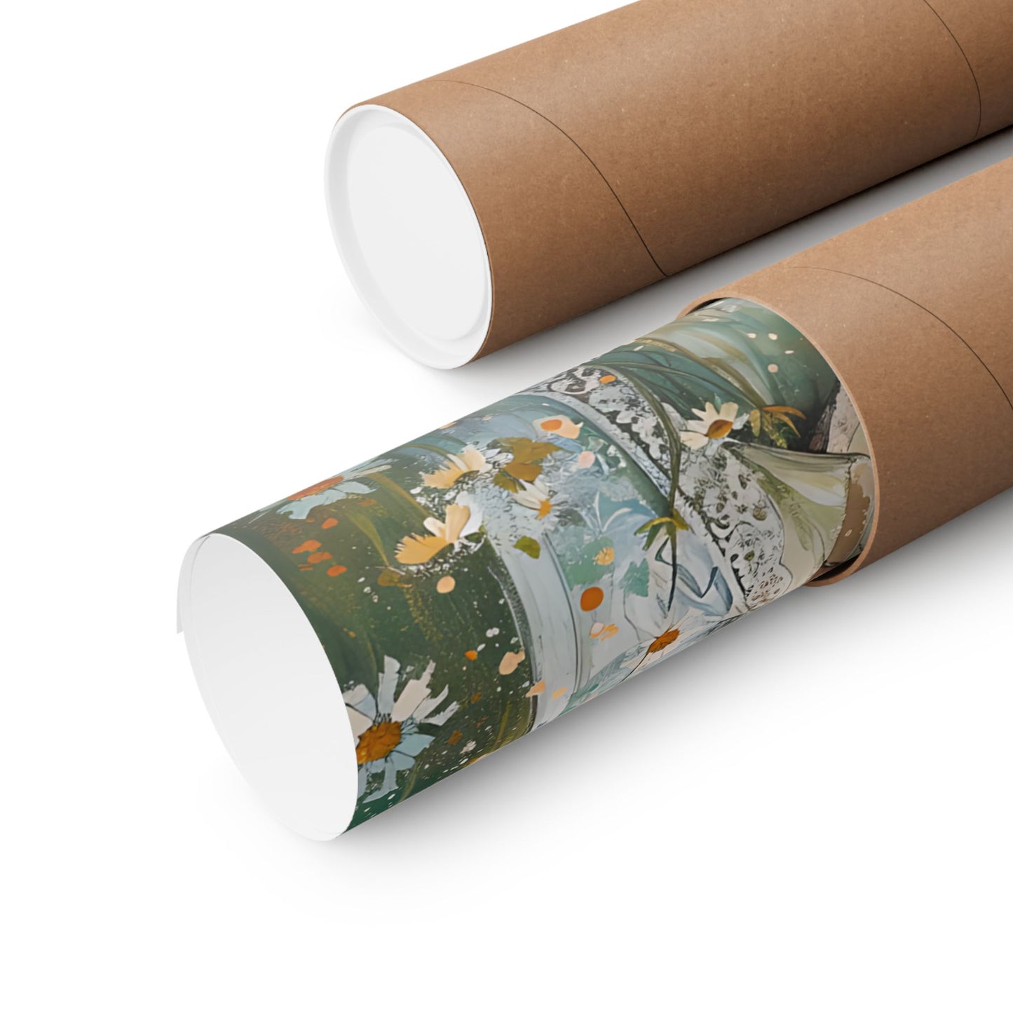 Sacred Sanctuary - Mary, Joseph, and the Infant Jesus - Sanctified Souls Print - Multiple Sizes - Premium Matte Vertical Posters