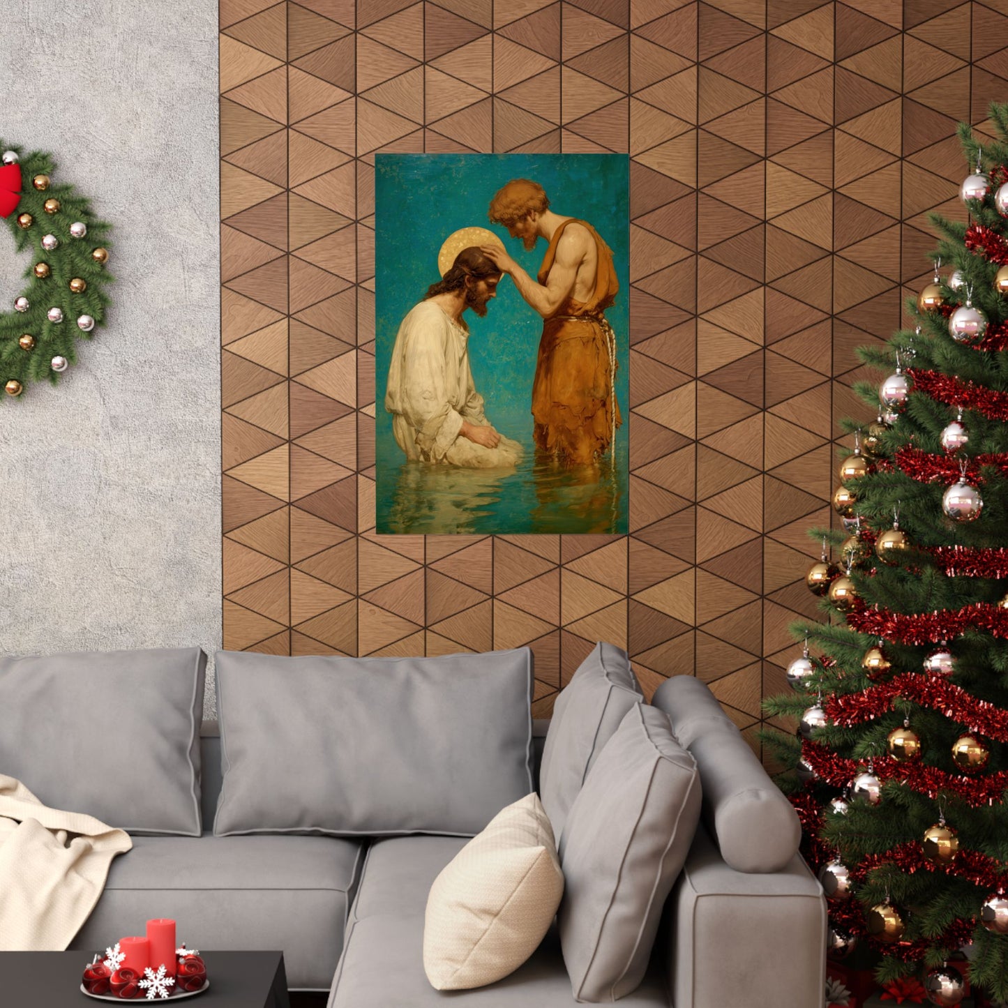 Saint John the Baptist, The Prophet and the Promise - Sanctified Souls Print - Multiple Sizes - Premium Matte Vertical Posters