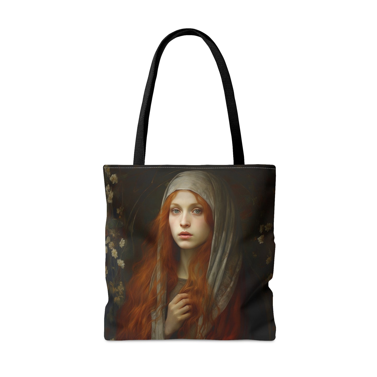 Saint Mary Magdalene Tote Bag - Purse - Three sizes - Large Medium Small Art Bag - Catholic faith carry-all purse - Double Sided