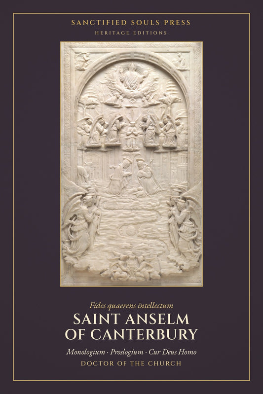 Monologium, Proslogium and Cur Deus Homo, Saint Anselm of Canterbury, front cover
